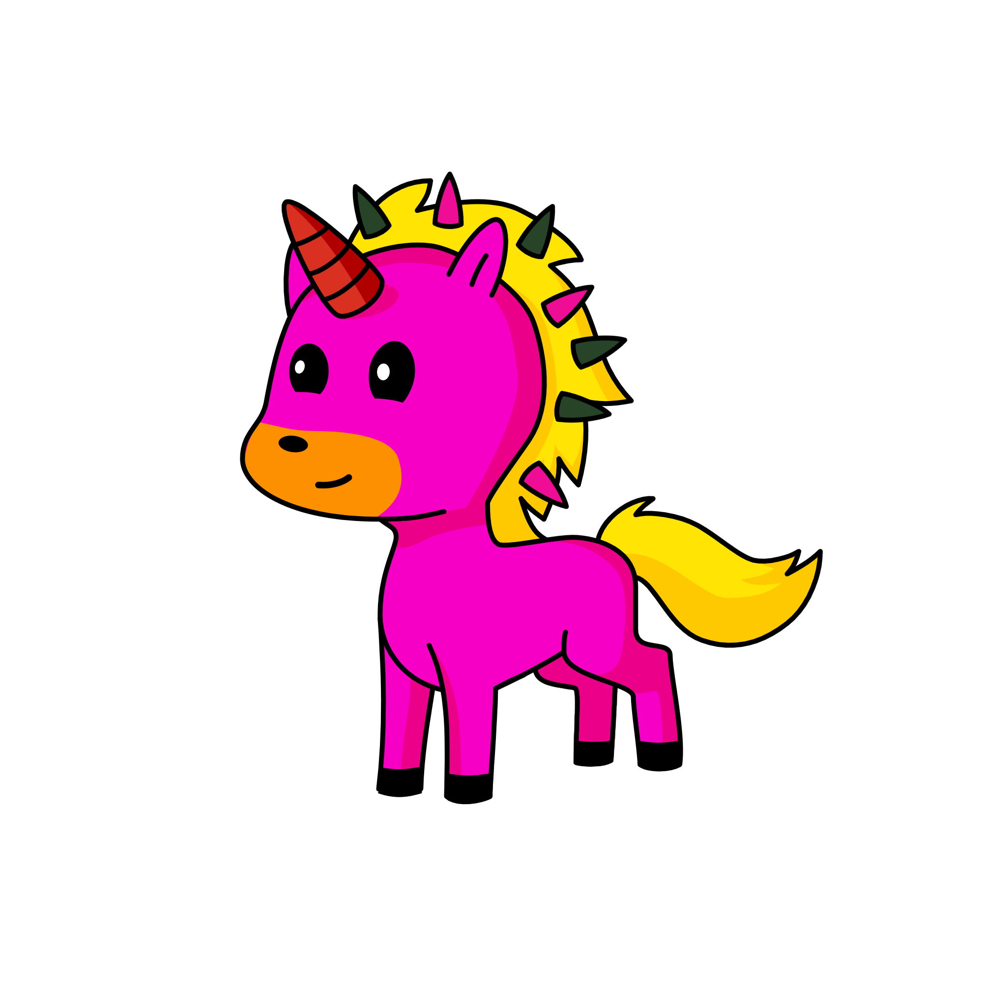 Nicky, the unicorn