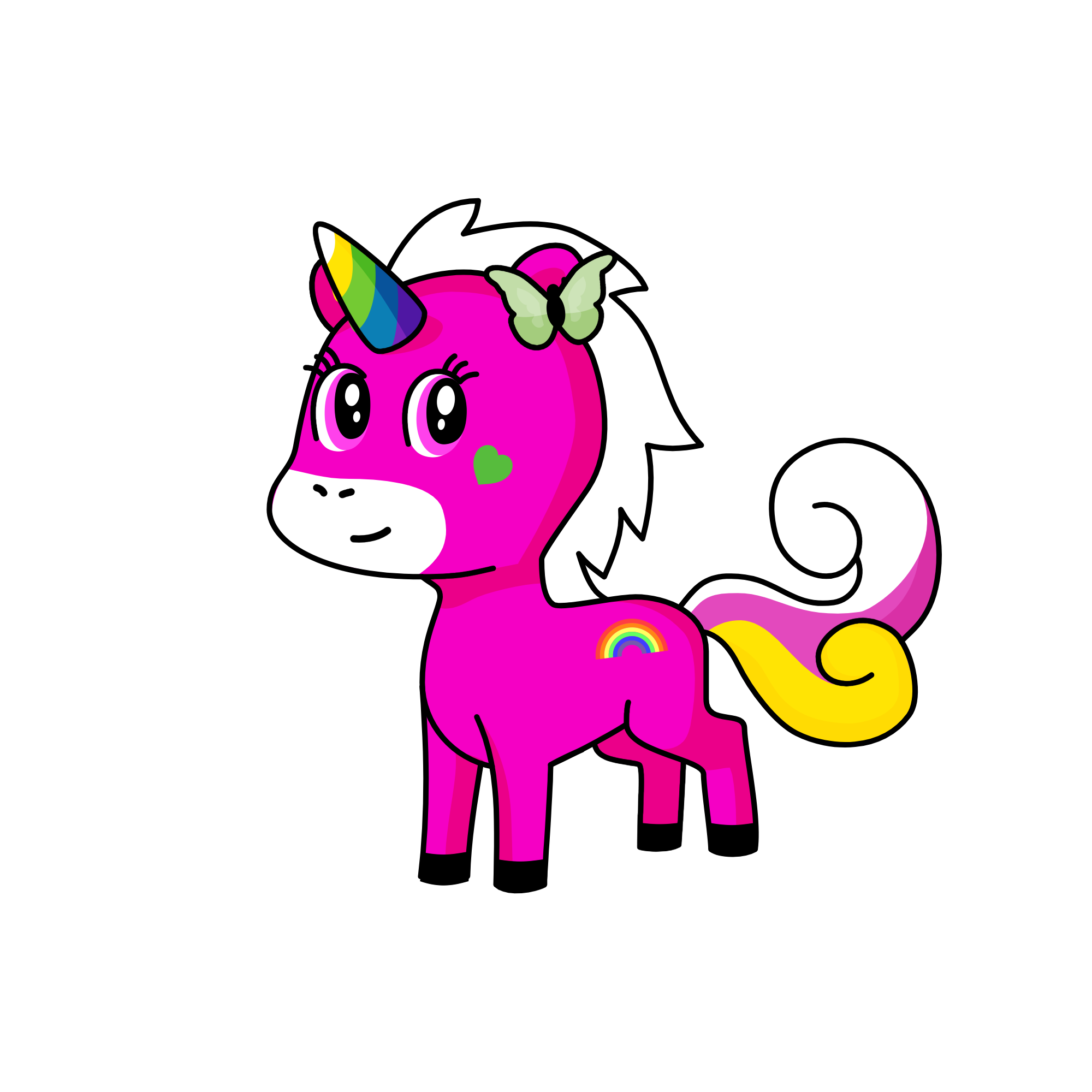Candela, the unicorn