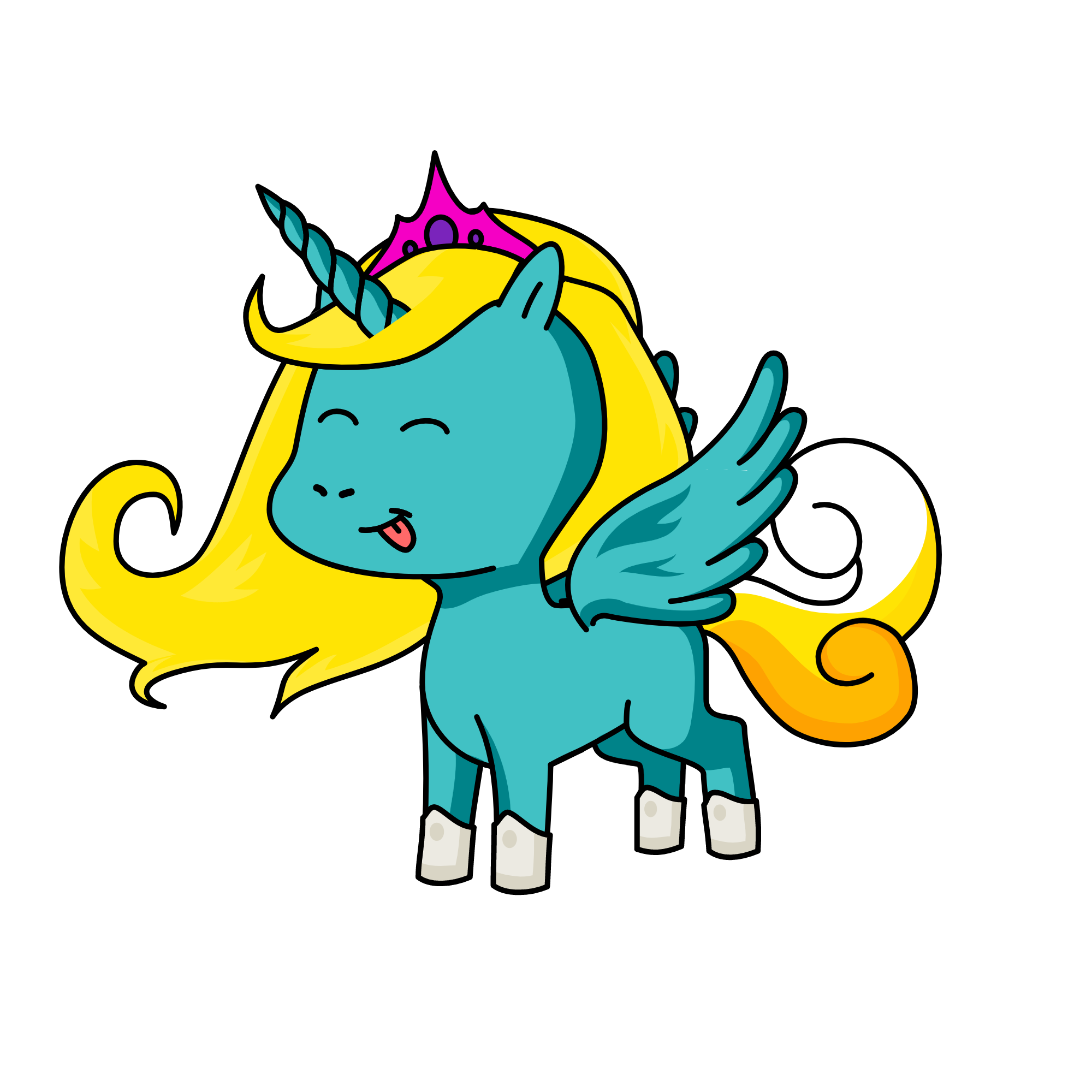 Celestia, the unicorn