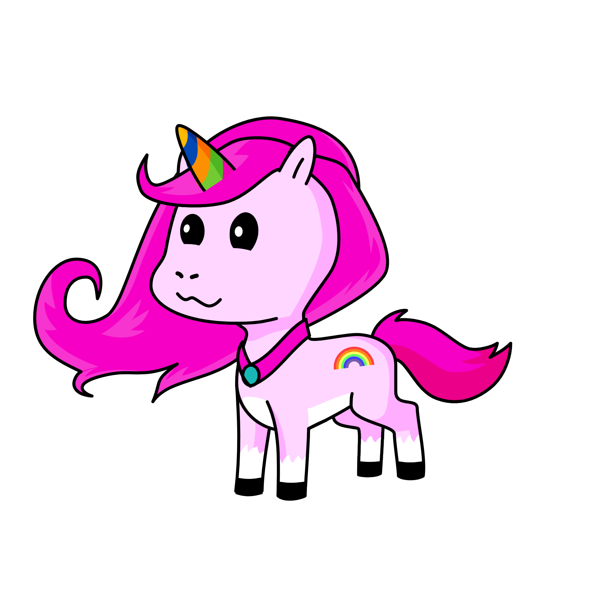 pinkie pie, the unicorn