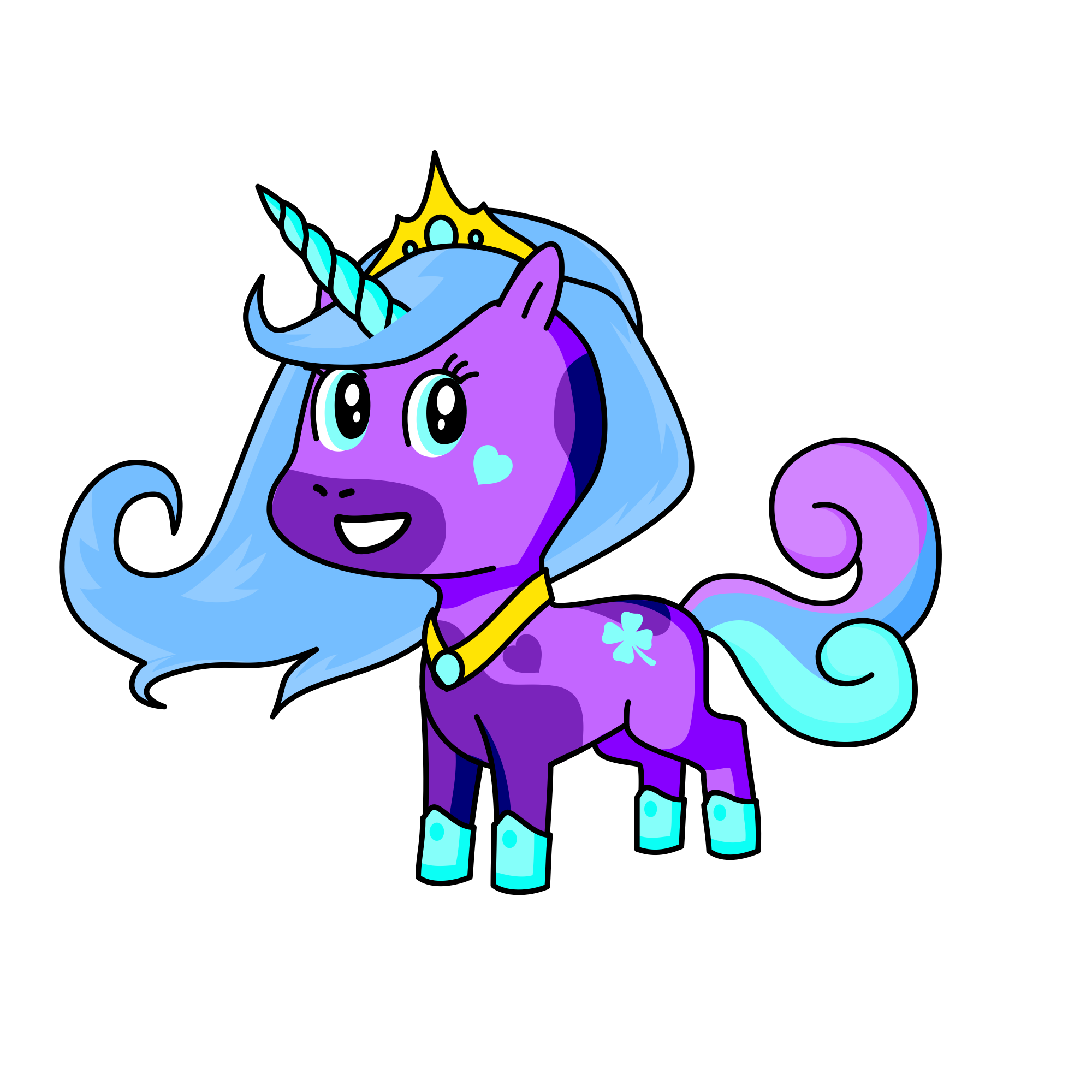 Frost Shimmerhooves, the unicorn