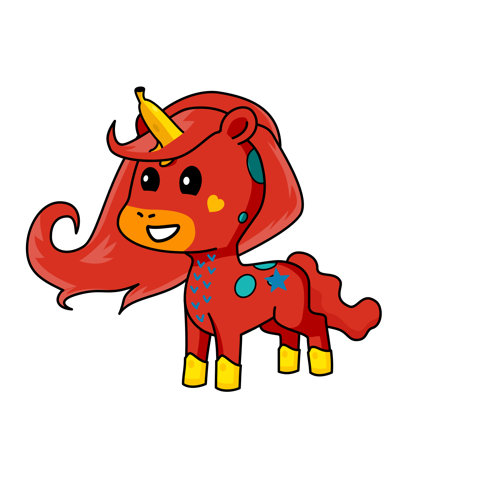 Flamethrower, the unicorn
