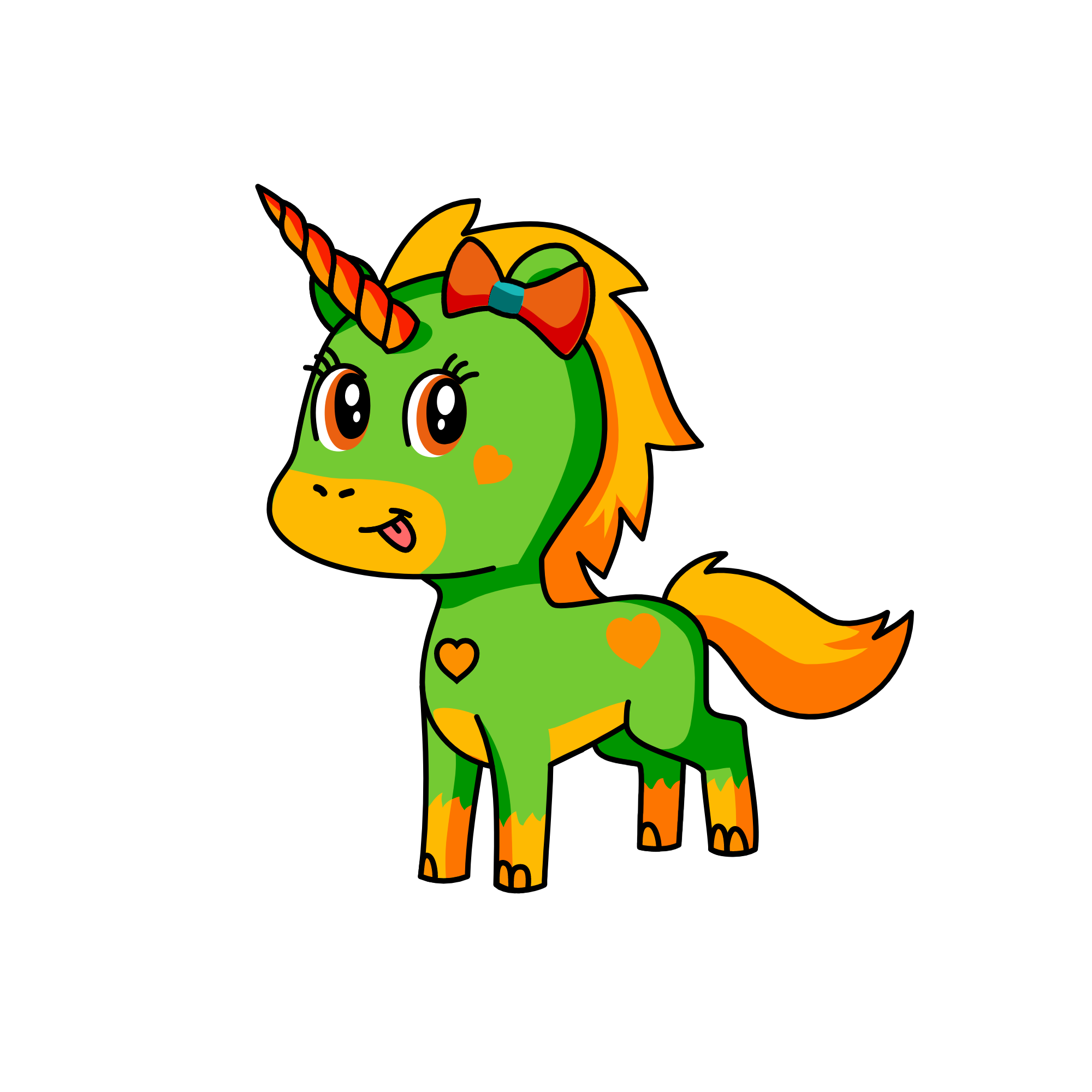 Peggie, the unicorn