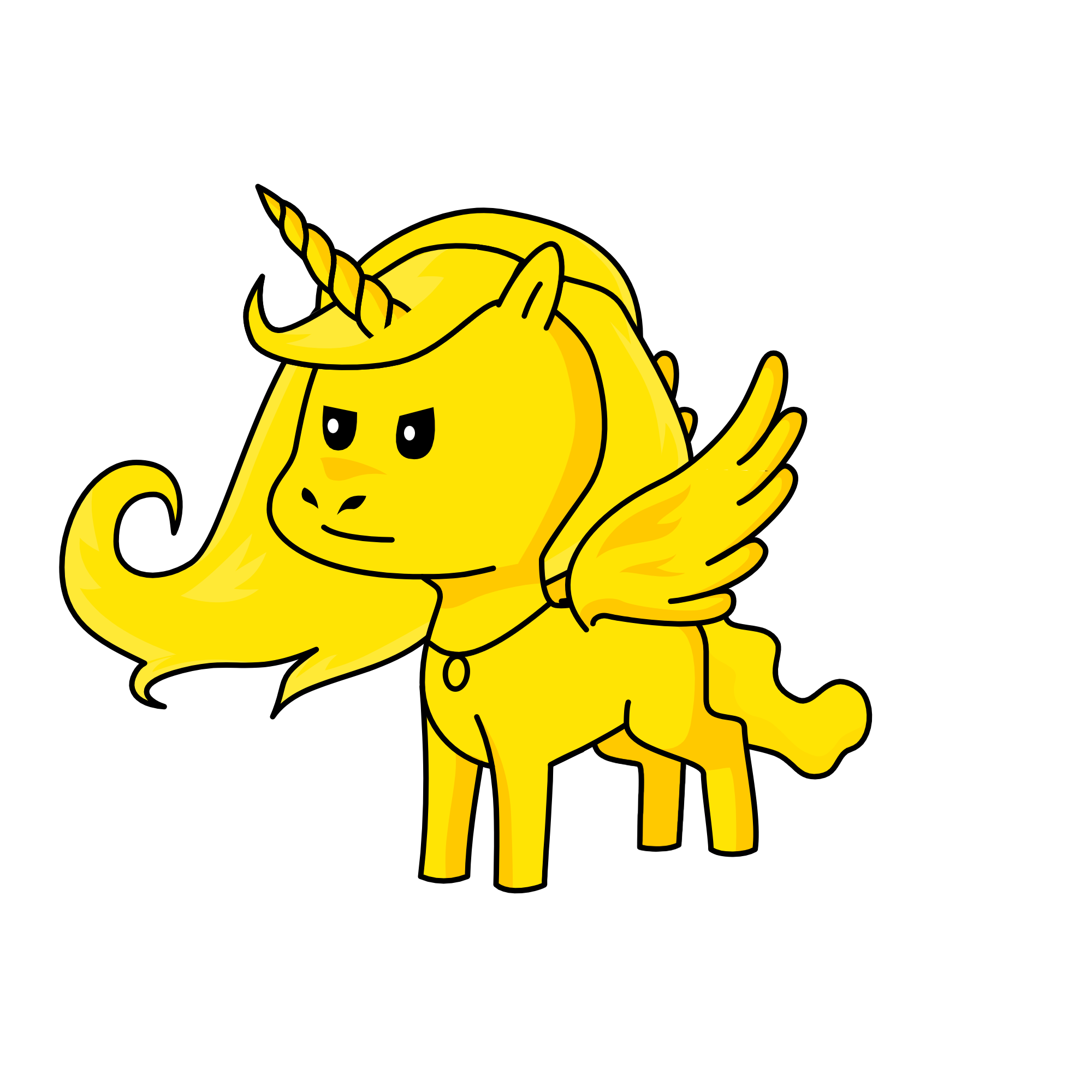 sunburst, the unicorn