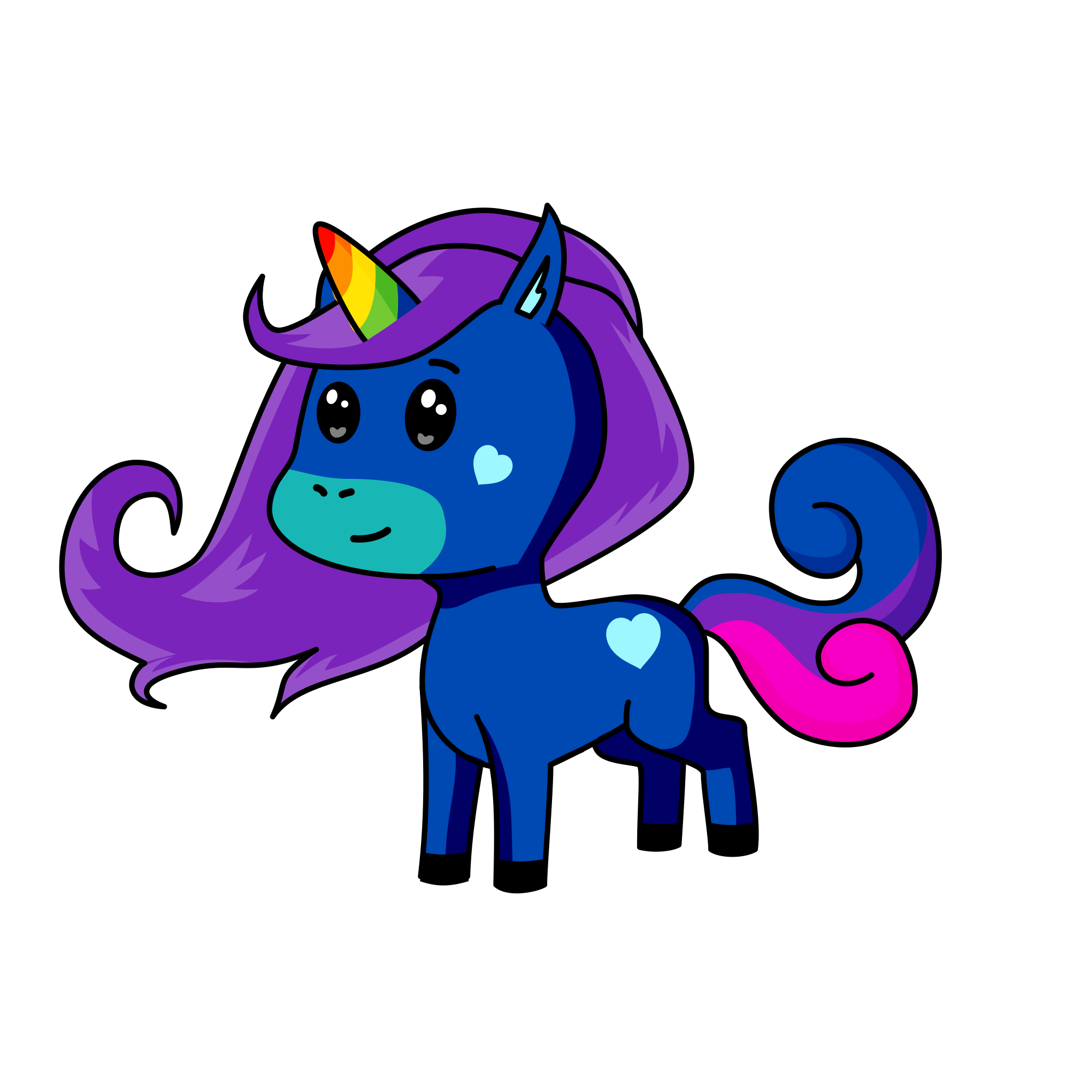 Moonlight , the unicorn