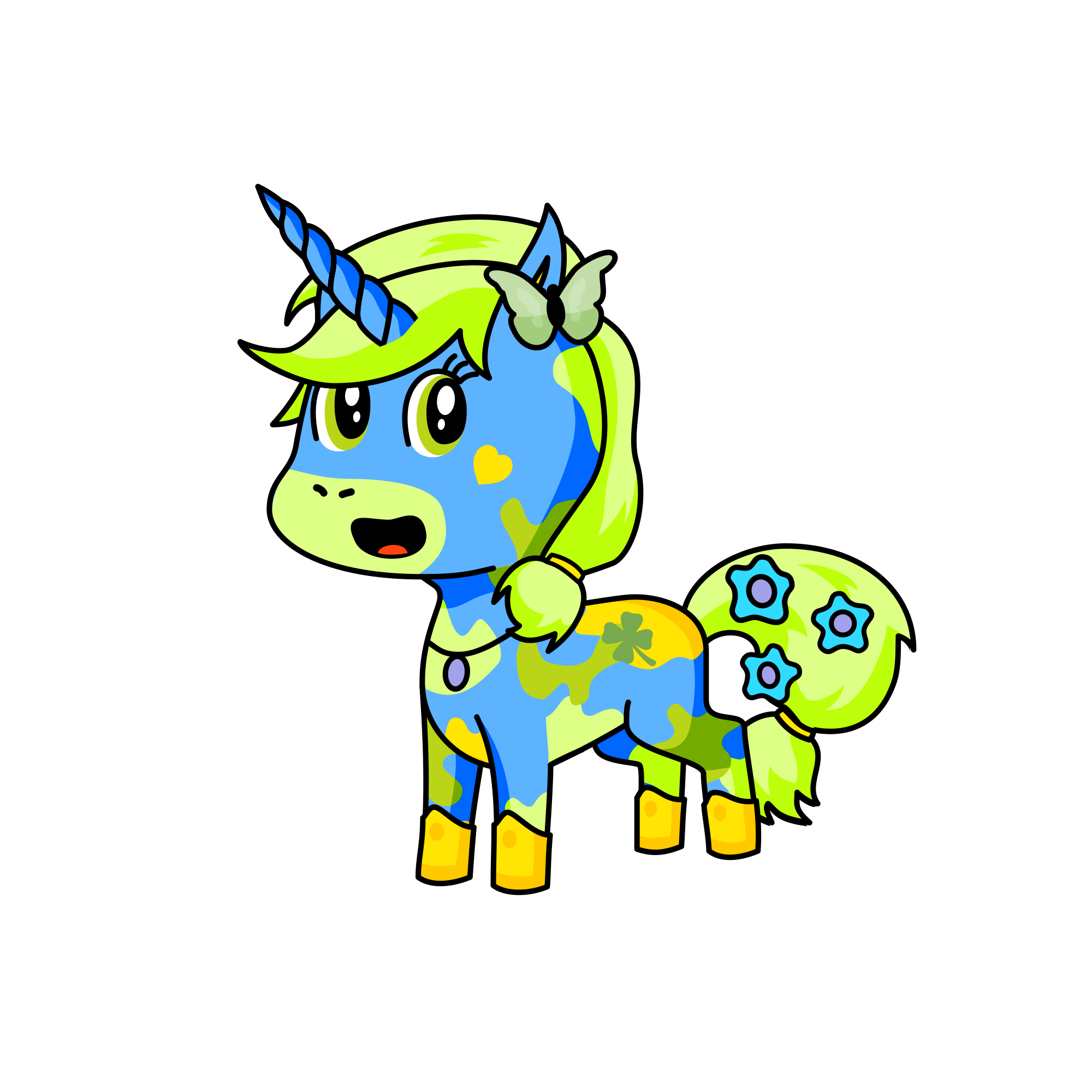 Azalea, the unicorn