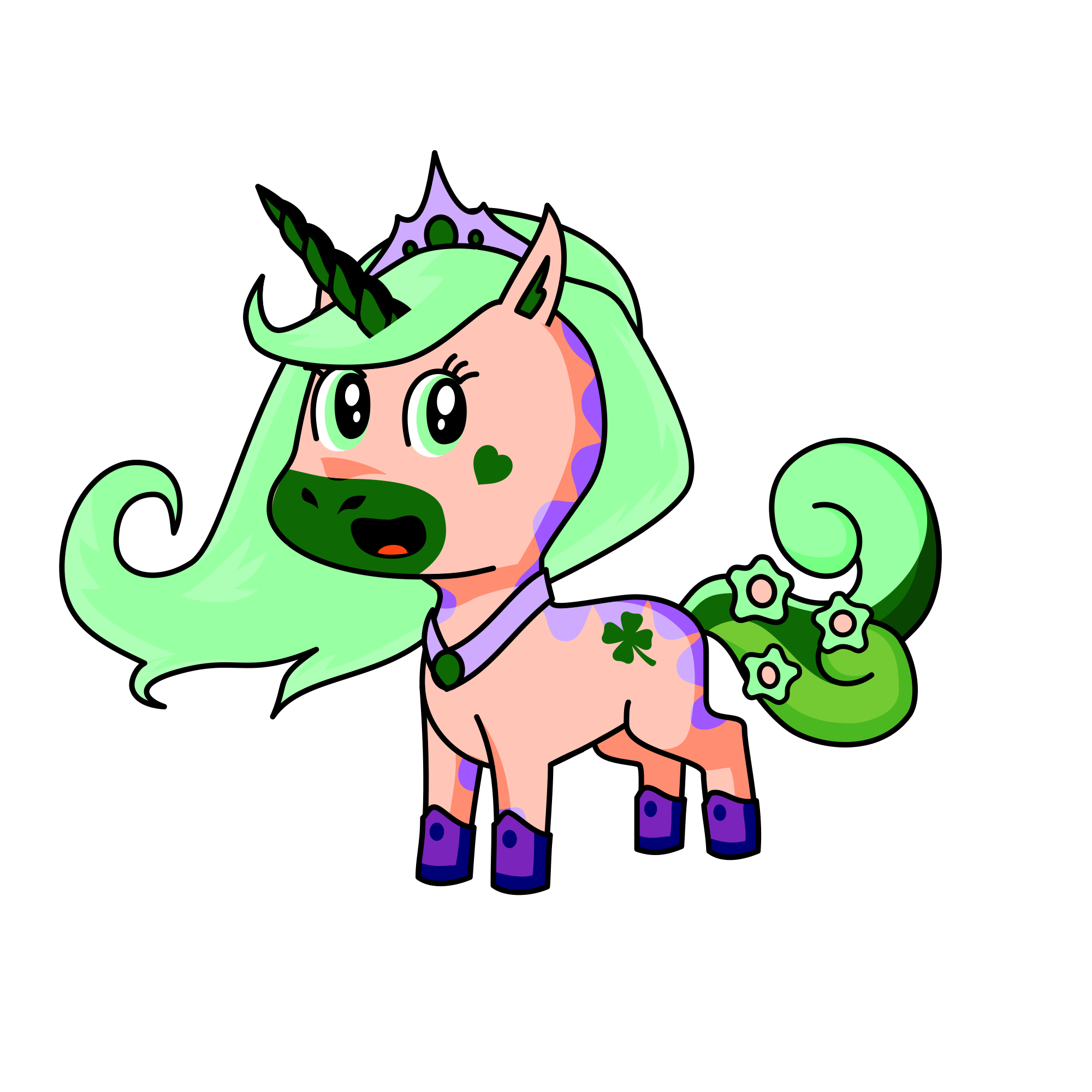 Juniper Woodheart, the unicorn