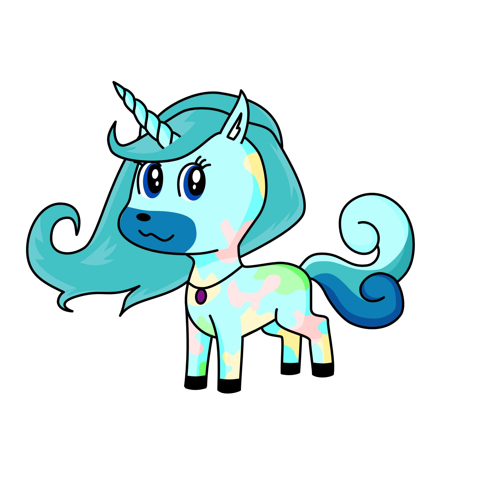 Frosty lovelast, the unicorn