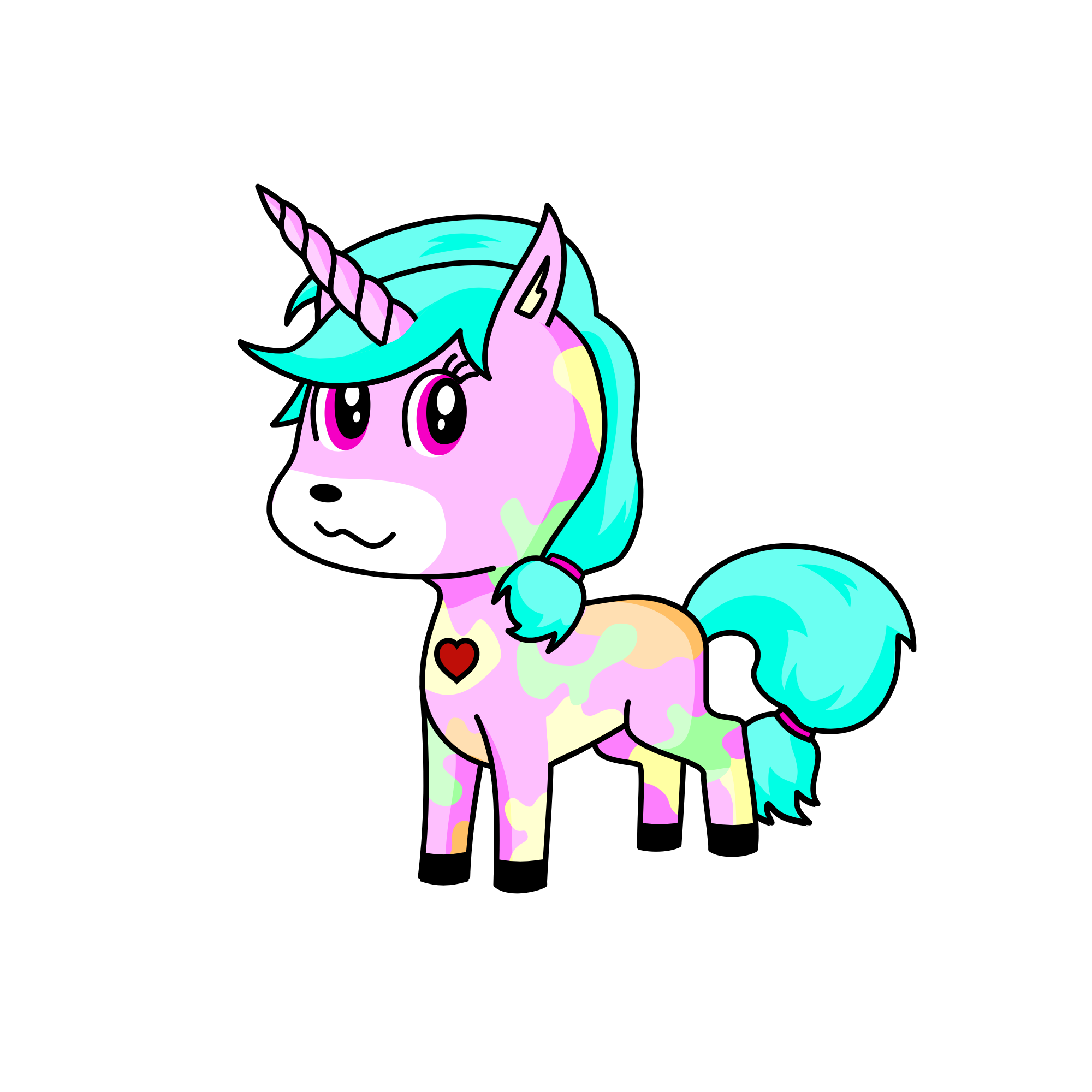 Billie bloodheart, the unicorn