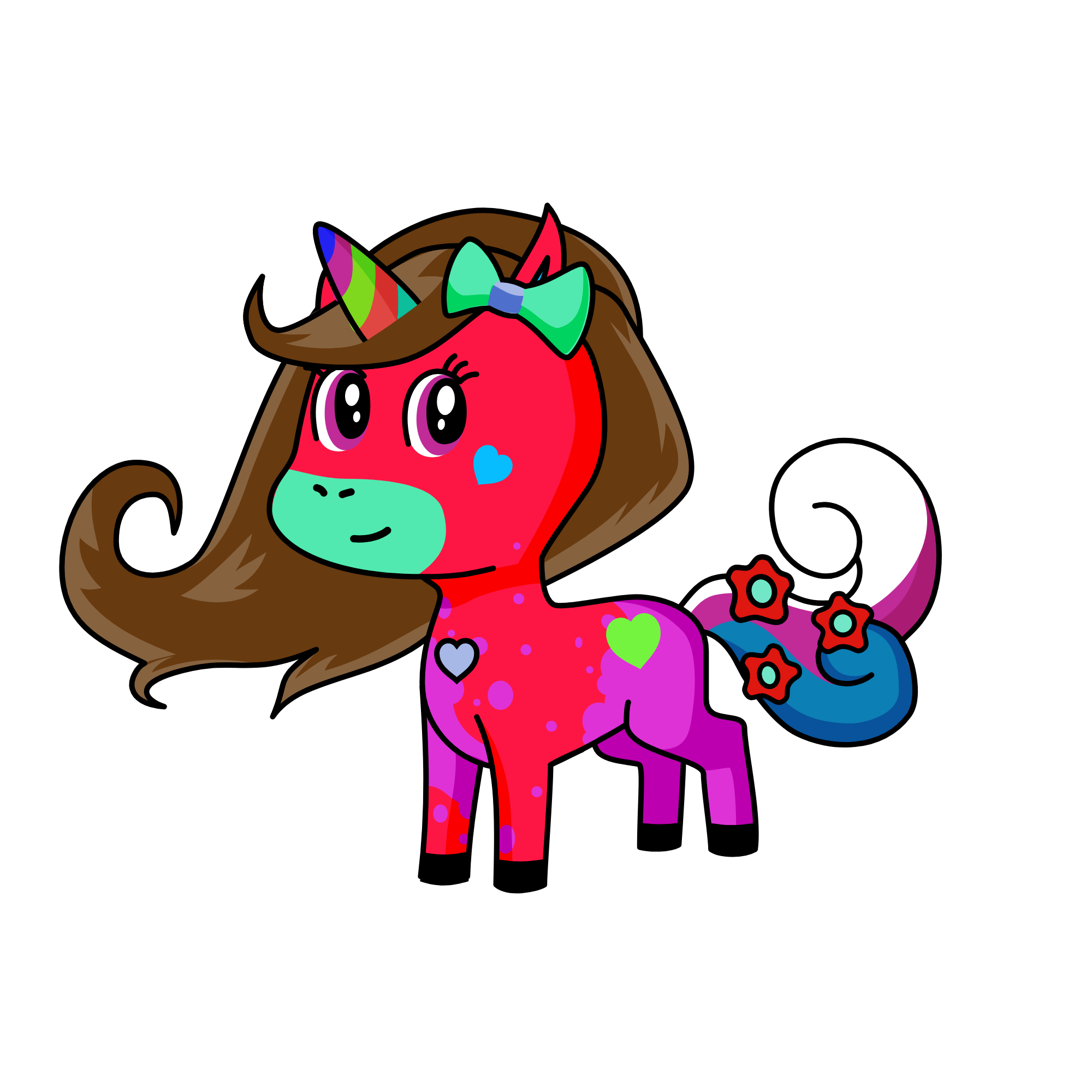 rina, the unicorn