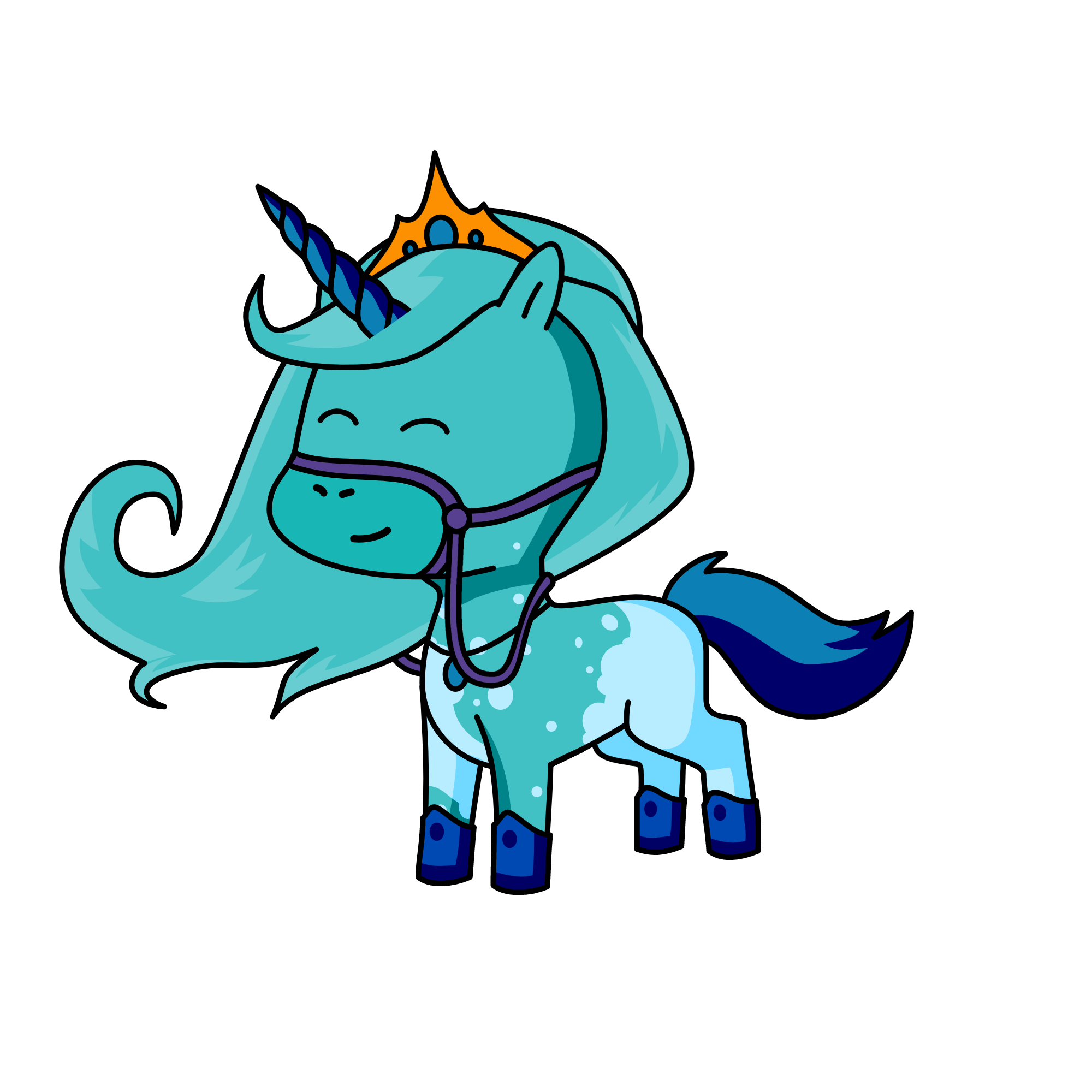Frosty, the unicorn