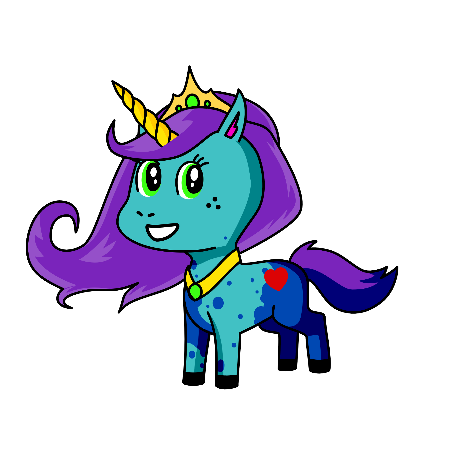 Sylvia, the unicorn
