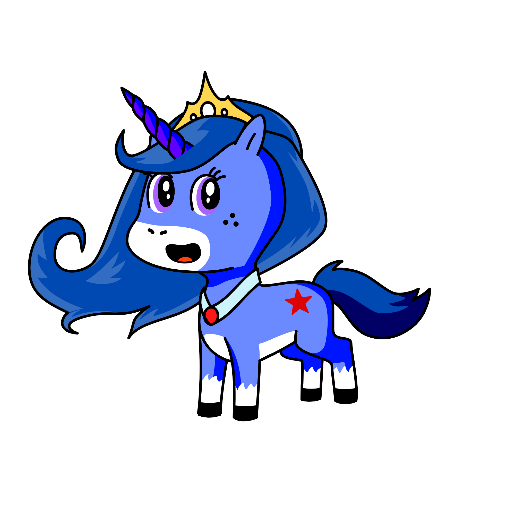 luna, the unicorn