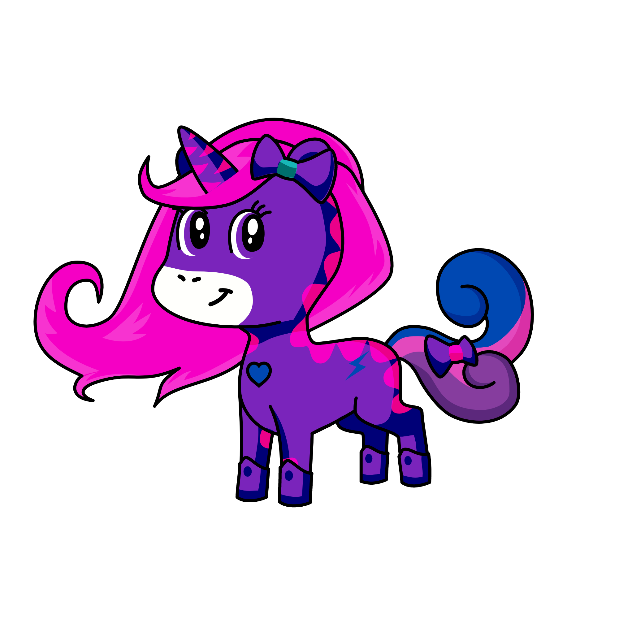 Rubi, the unicorn