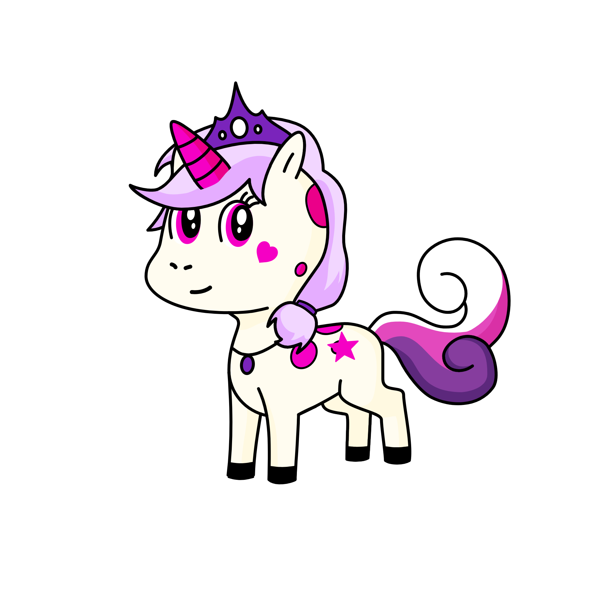 Stardust lightdancer , the unicorn