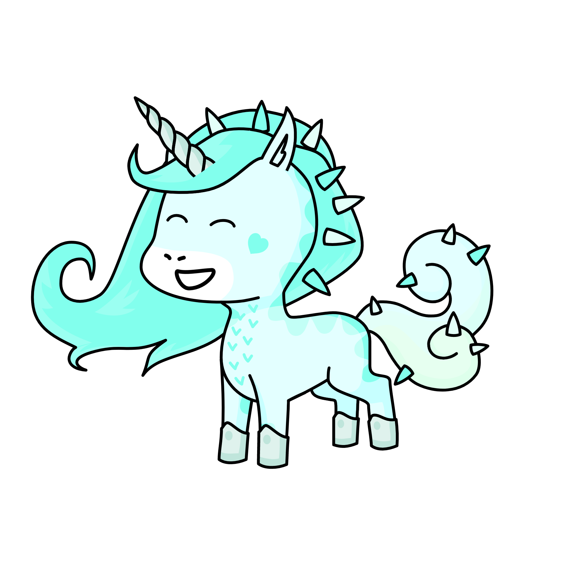 Misty, the unicorn