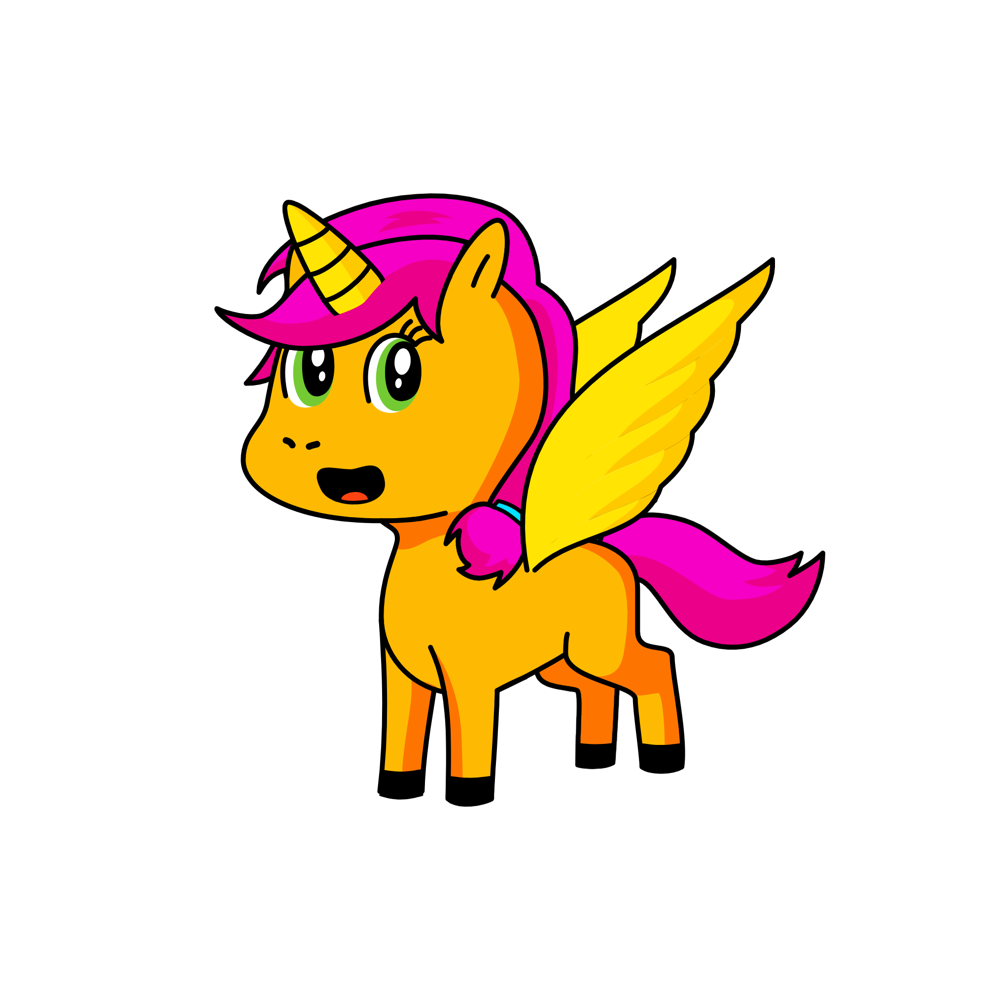 sunny, the unicorn