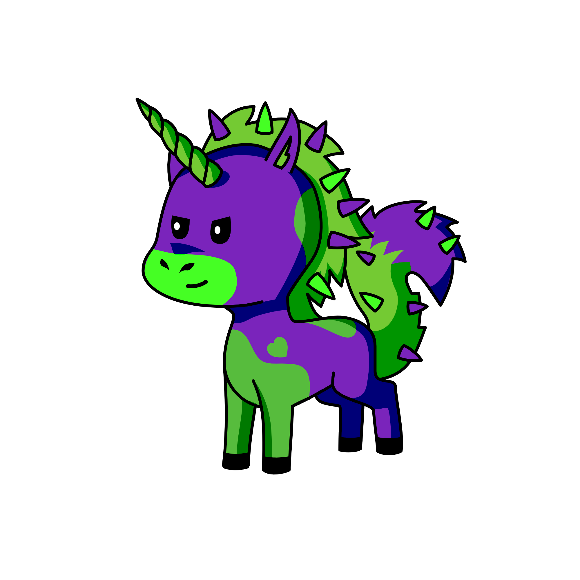 dryspike, the unicorn