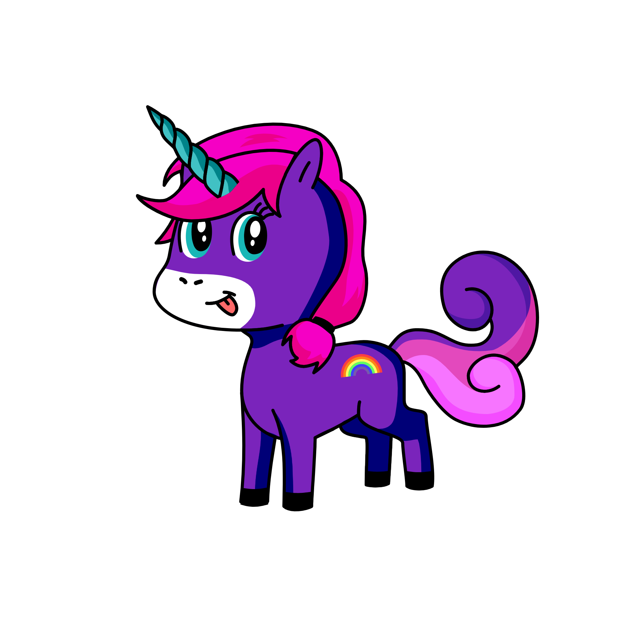 Pixie, the unicorn