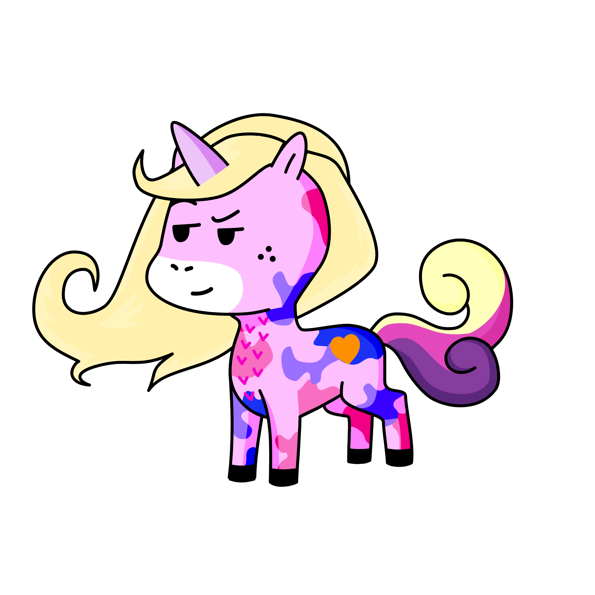 sparkle popoy pants rabow smagiicn, the unicorn