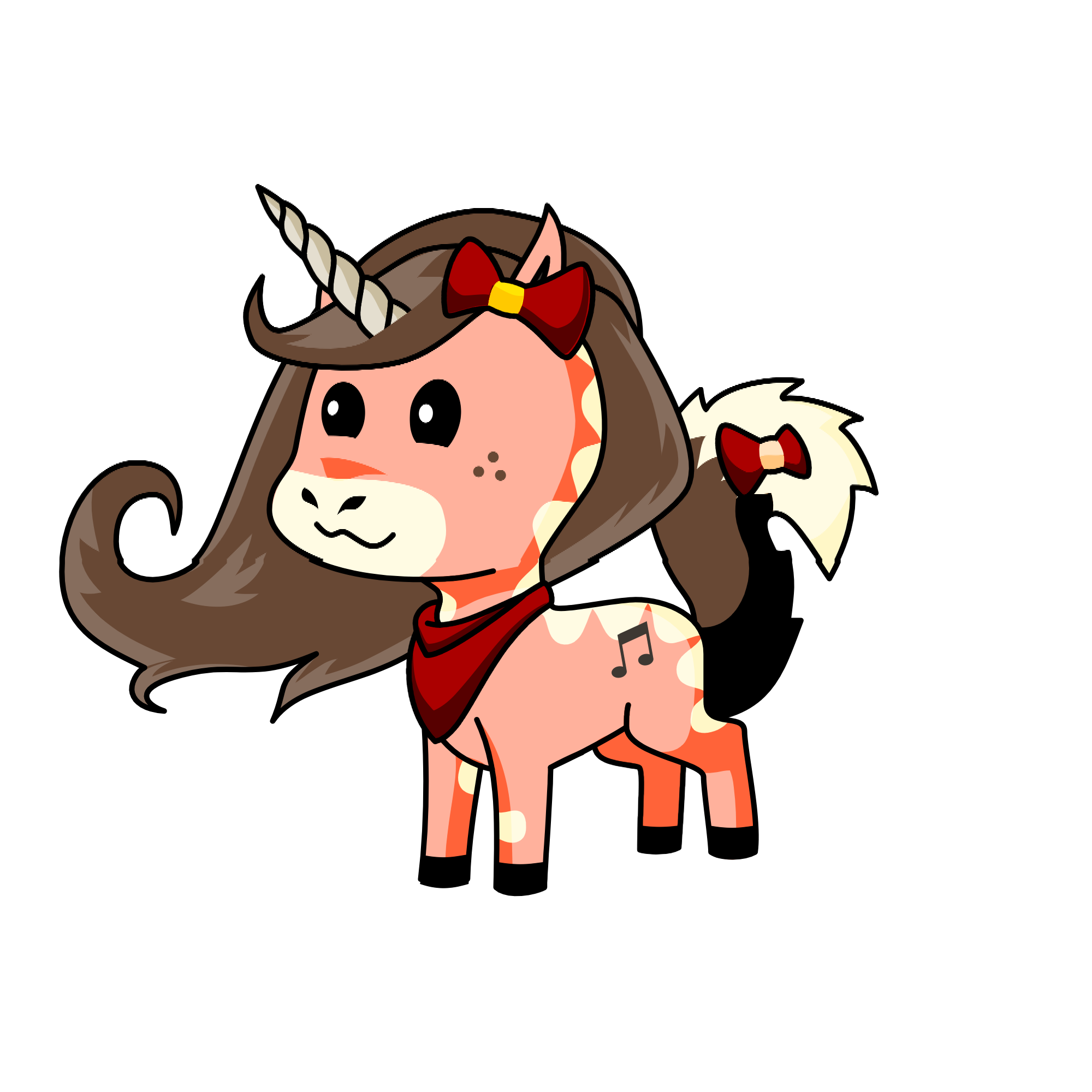 Kumakuma, the unicorn