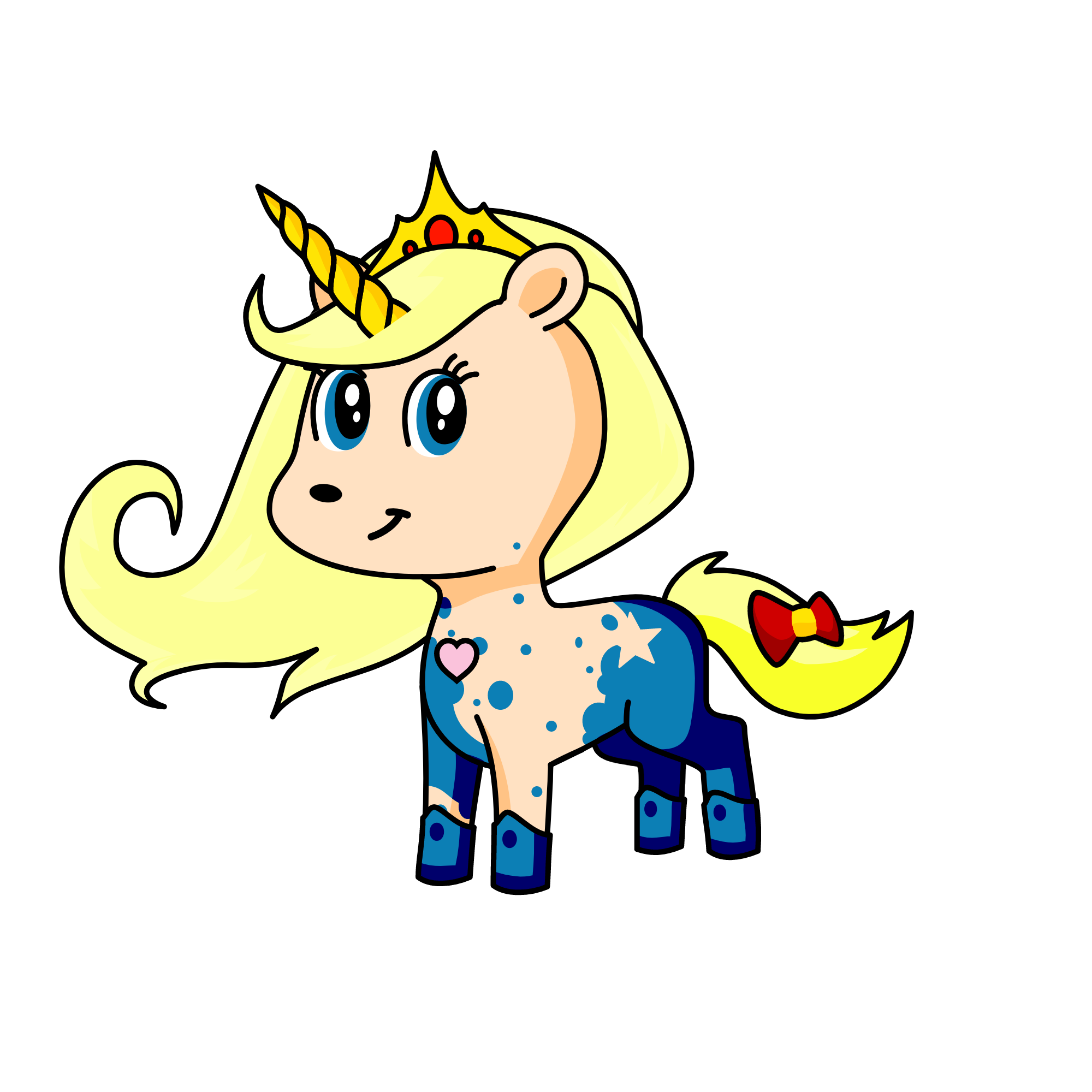 Elsa :), the unicorn