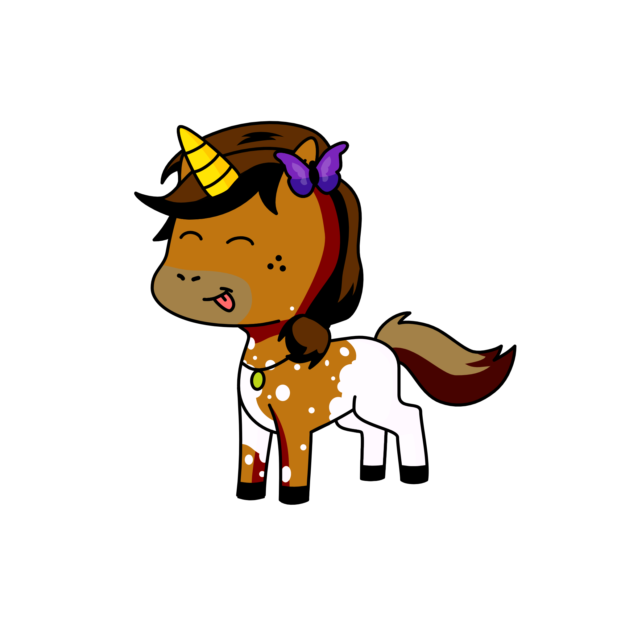 deer, the unicorn