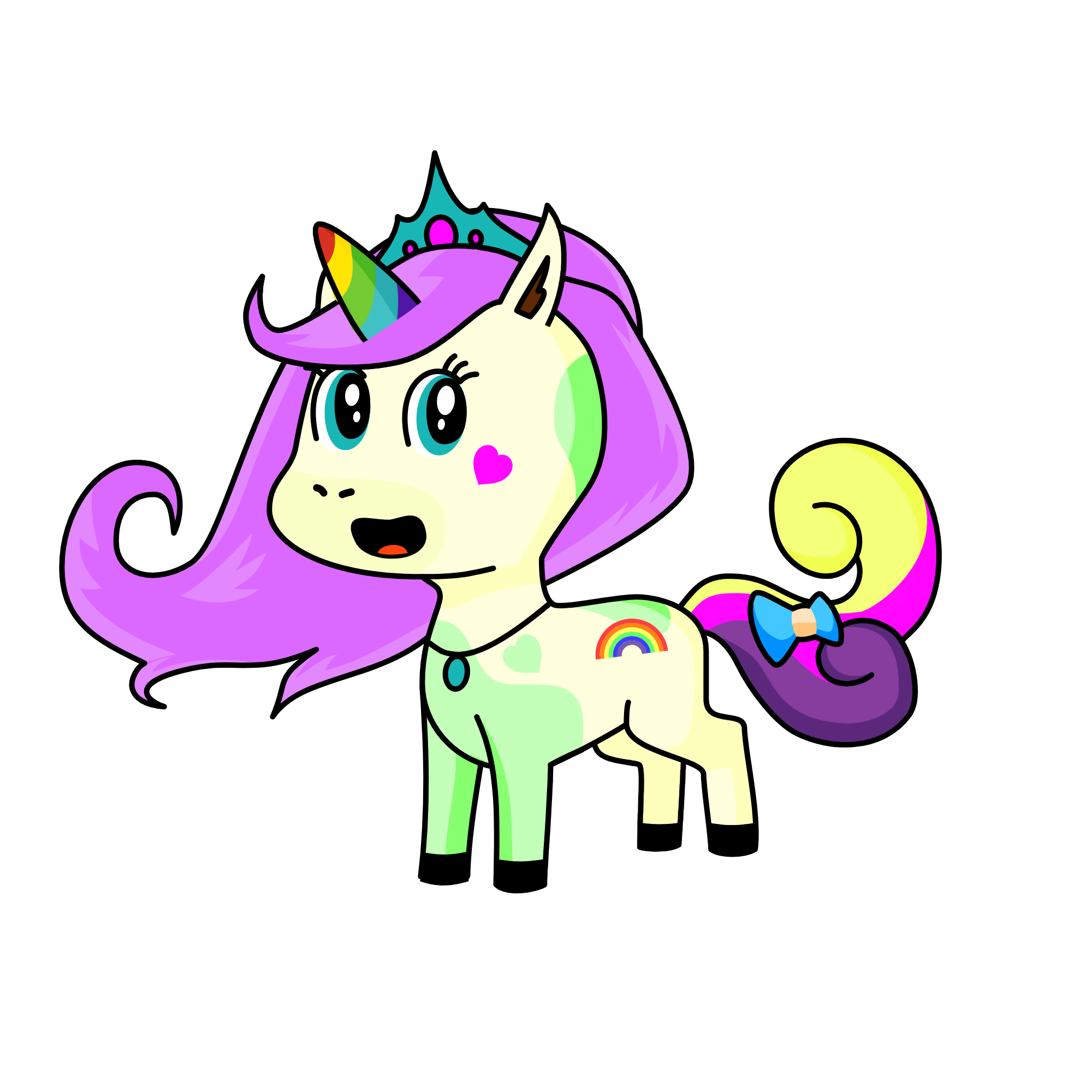 Cutechicken47, the unicorn
