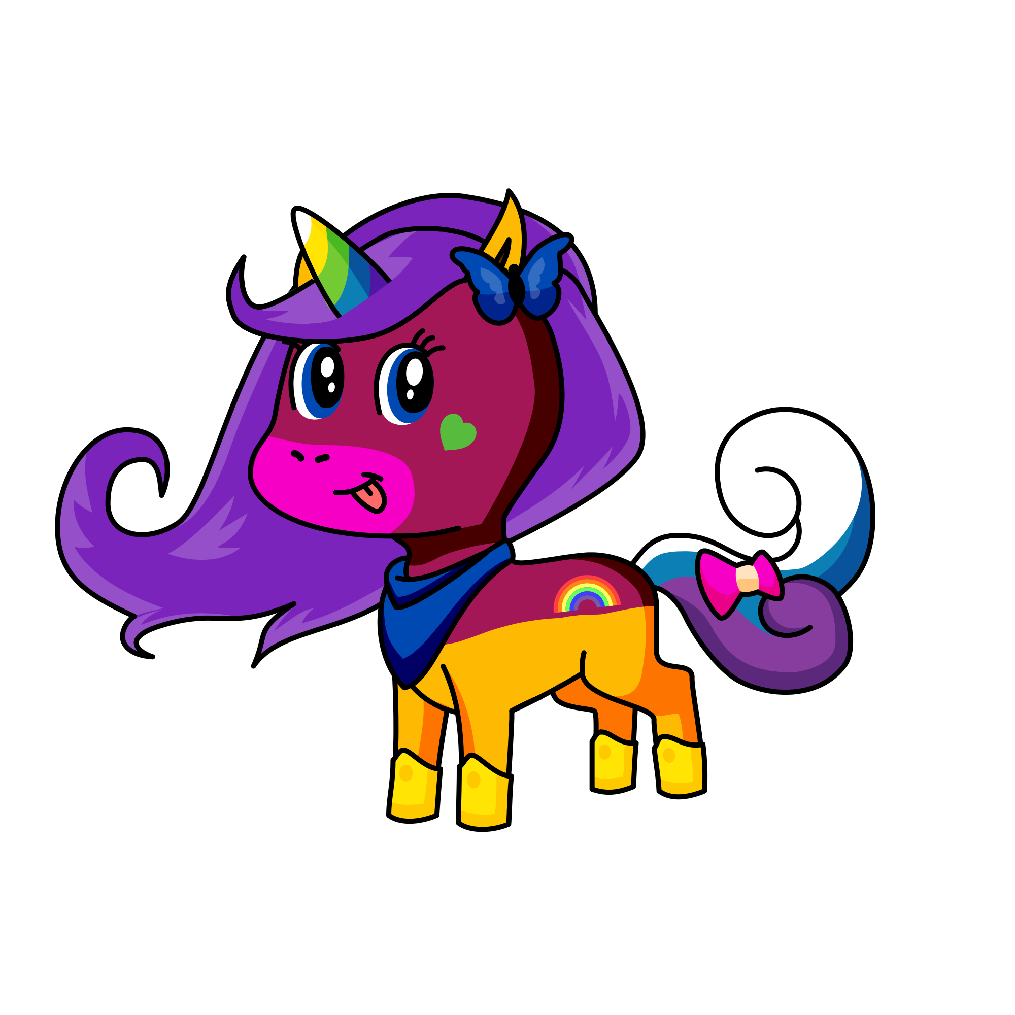 iris, the unicorn
