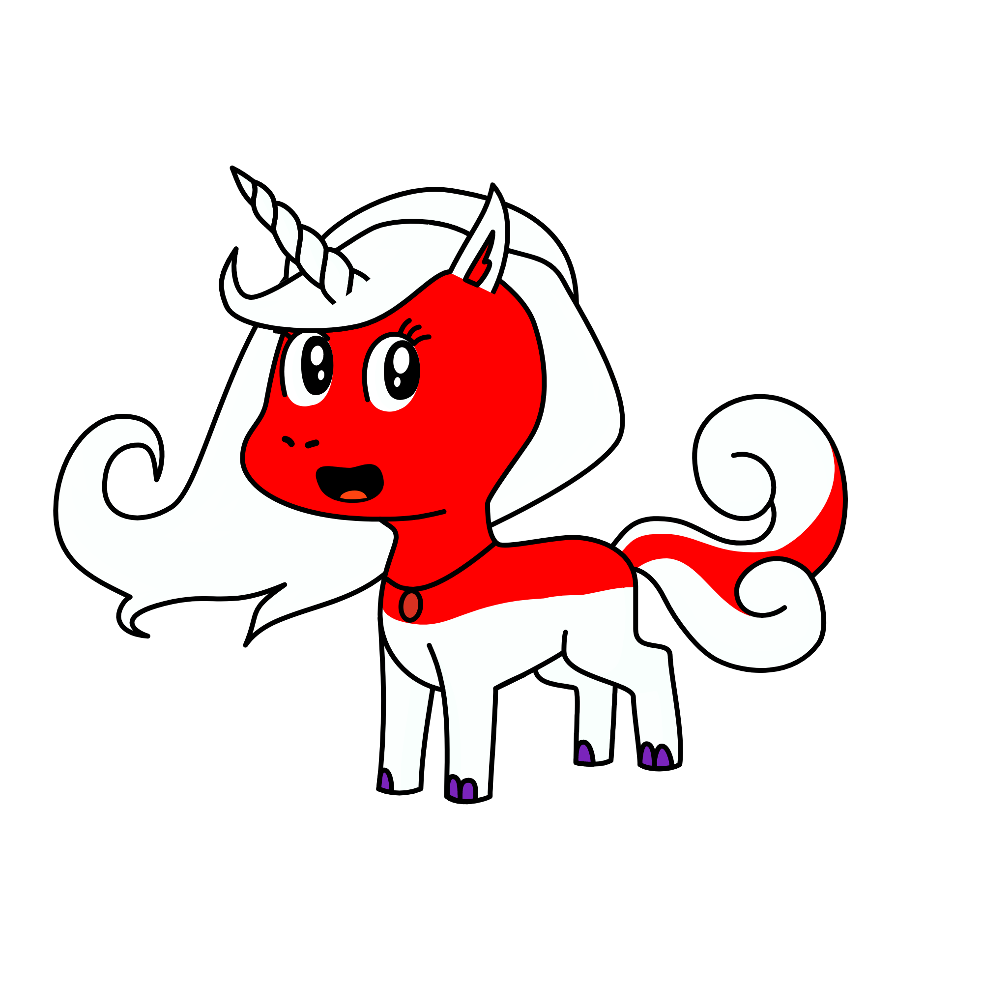 CHRISTMASY, the unicorn