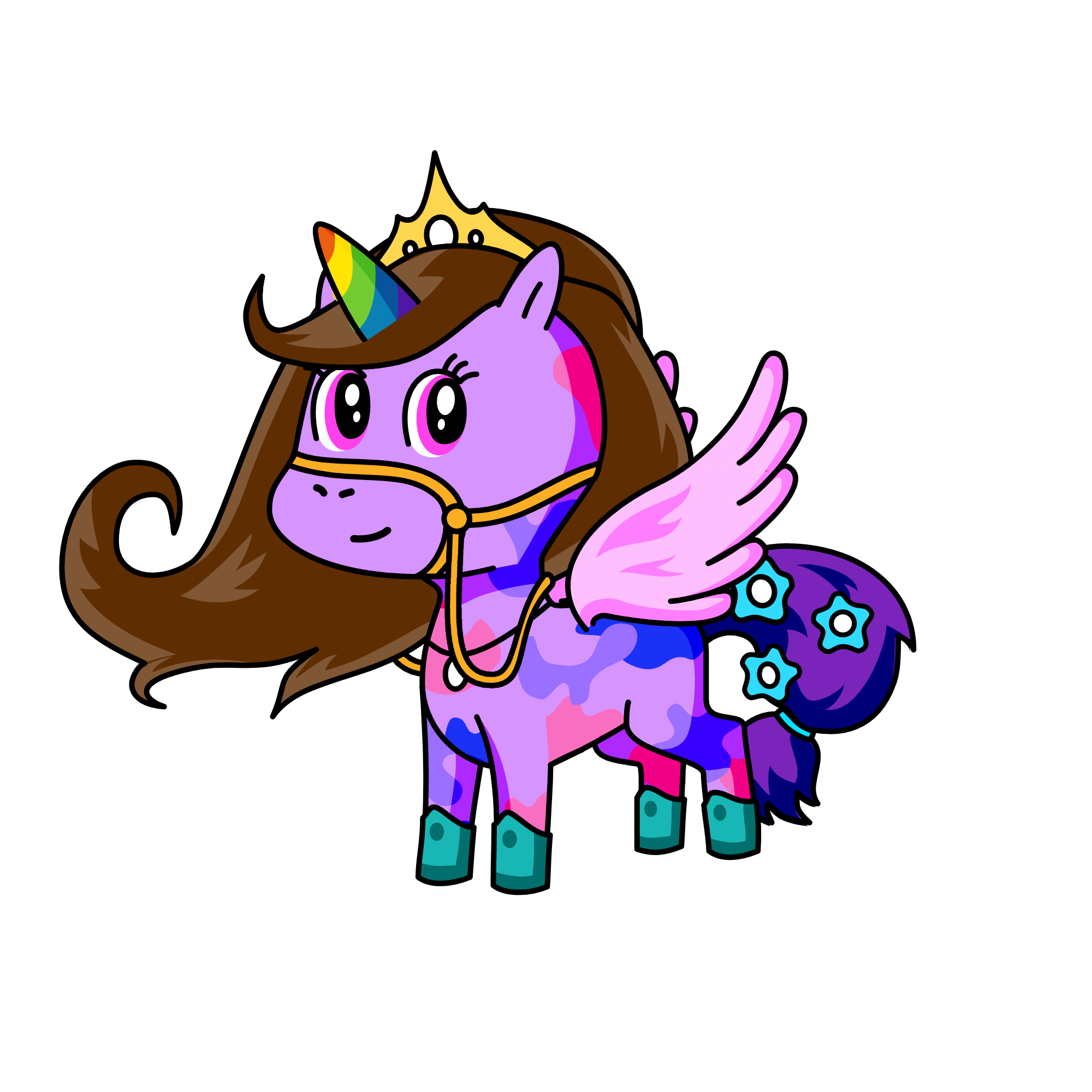 Sparky Daydreamer, the unicorn