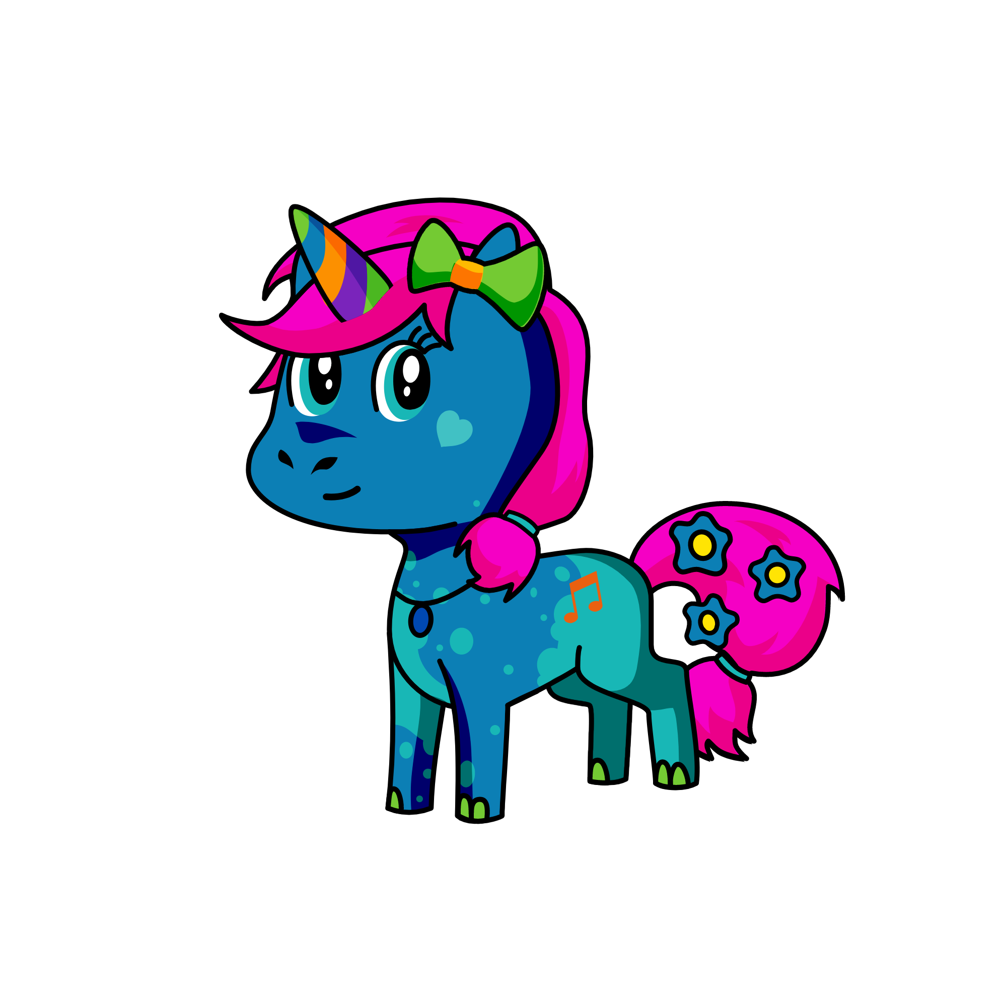 pip, the unicorn