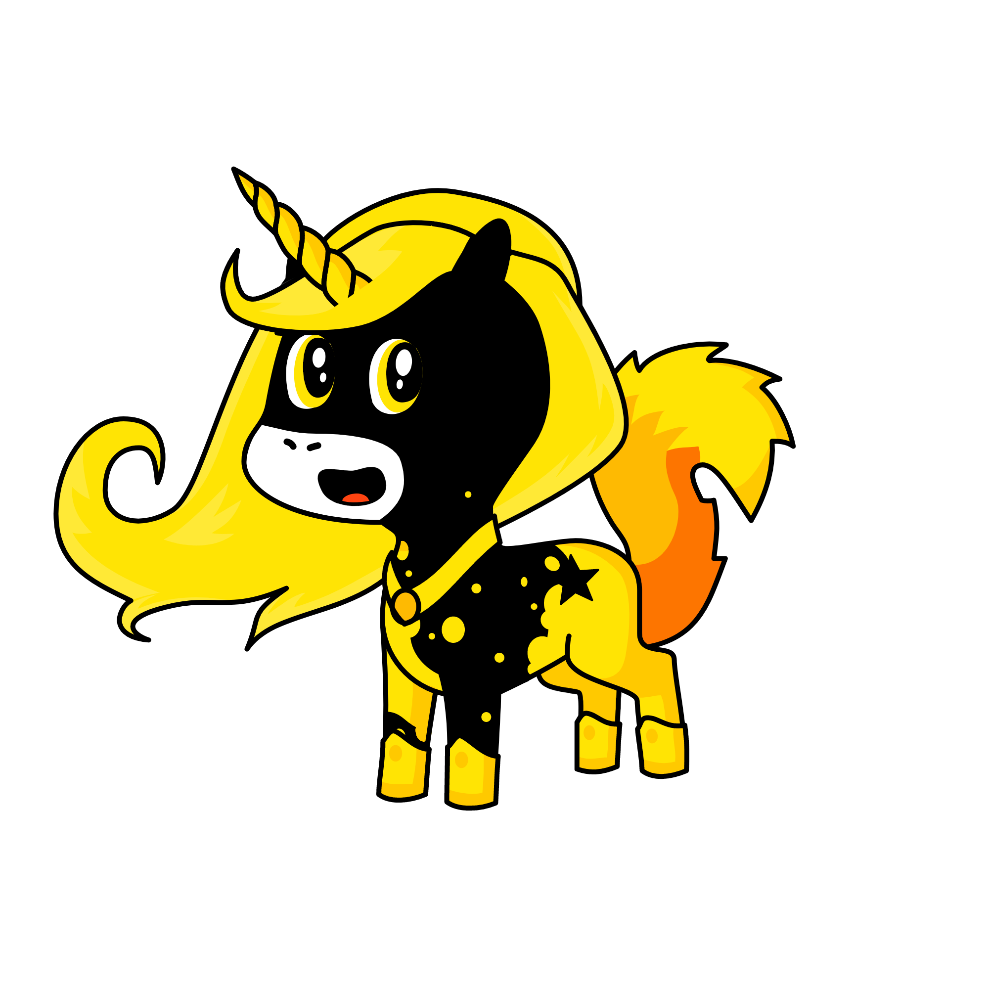 Sunny, the unicorn