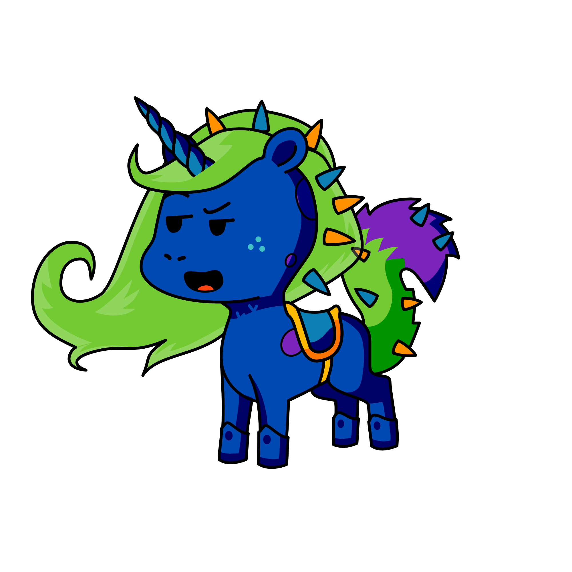 mia, the unicorn