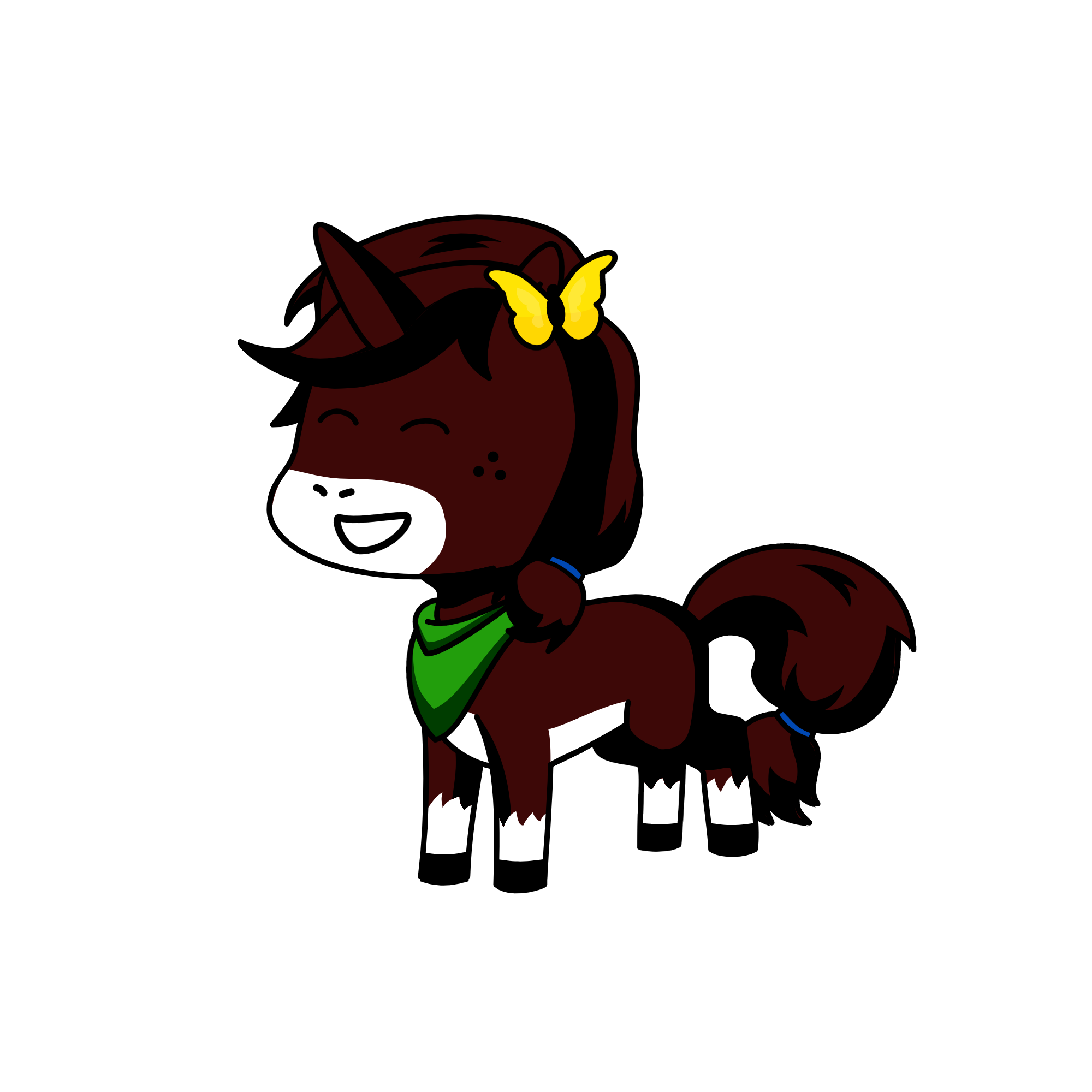 brownie, the unicorn