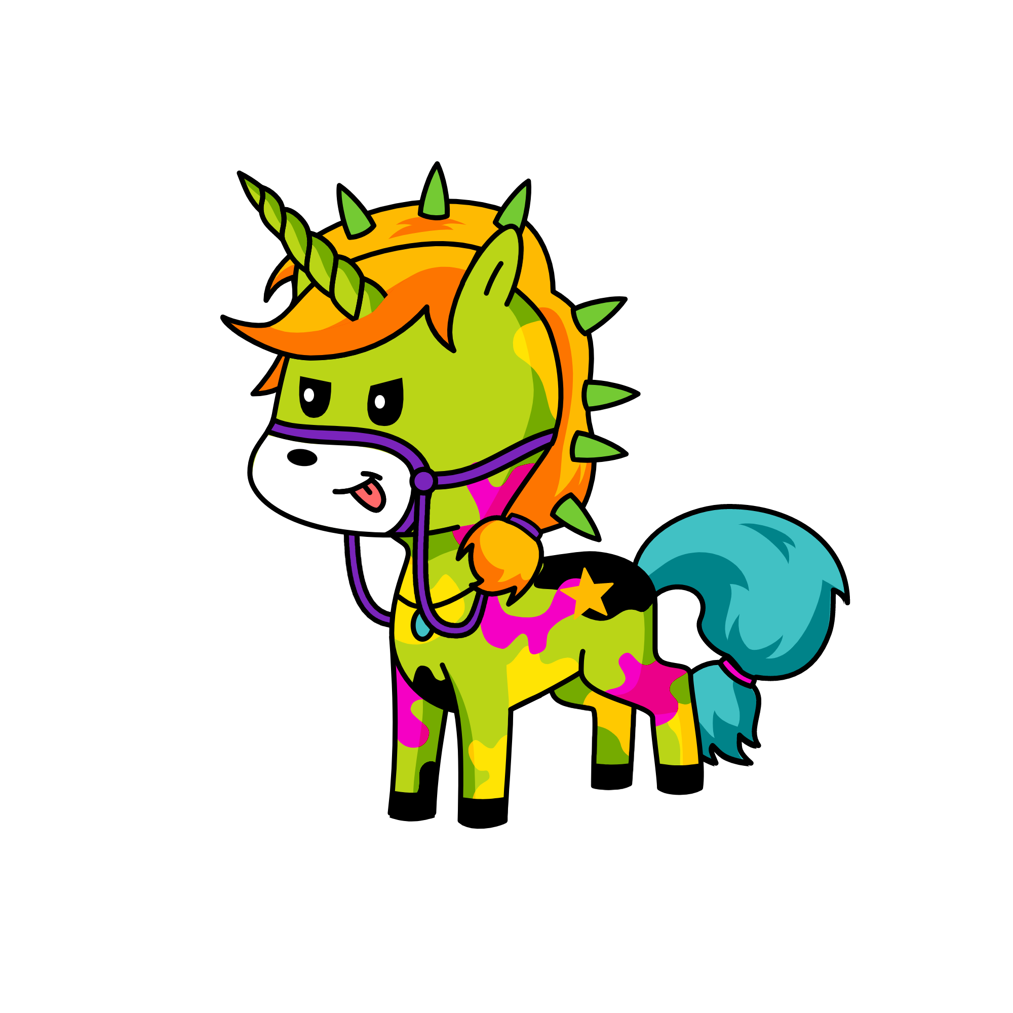 spike, the unicorn