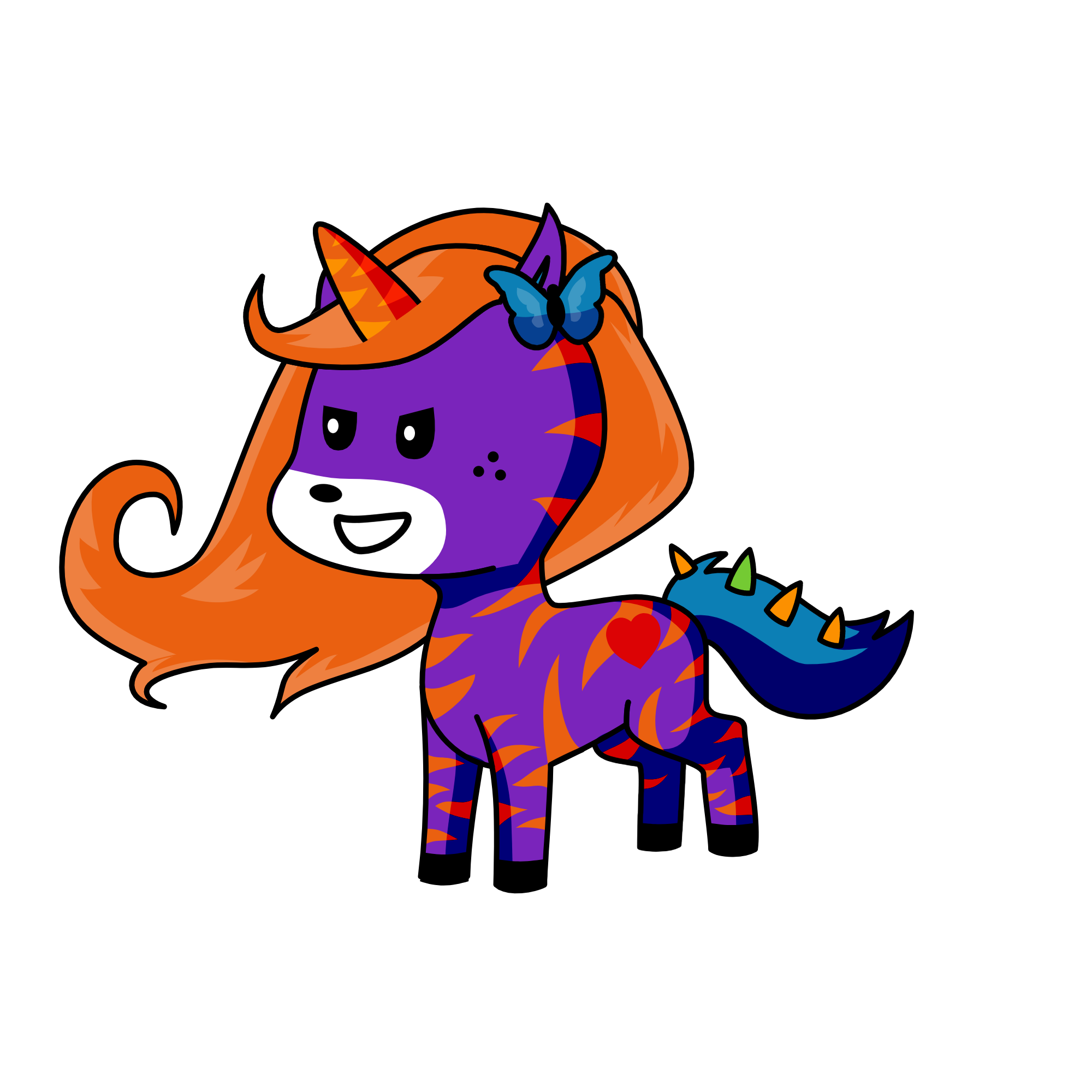 brave, the unicorn