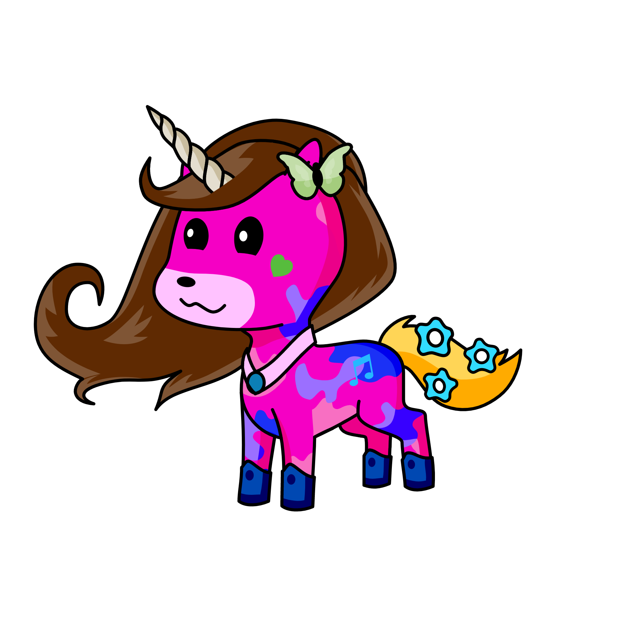 hi, the unicorn