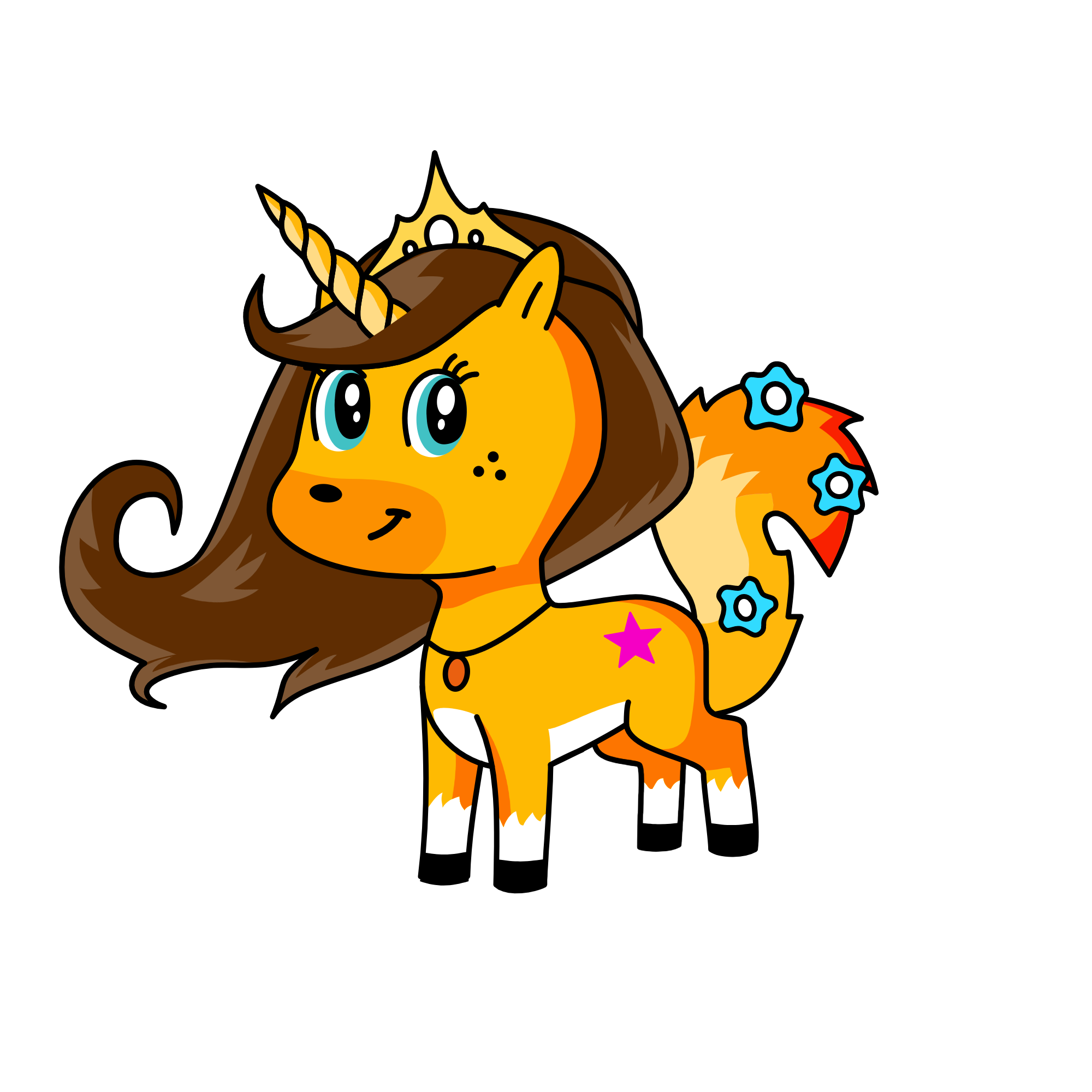fluttershy, the unicorn