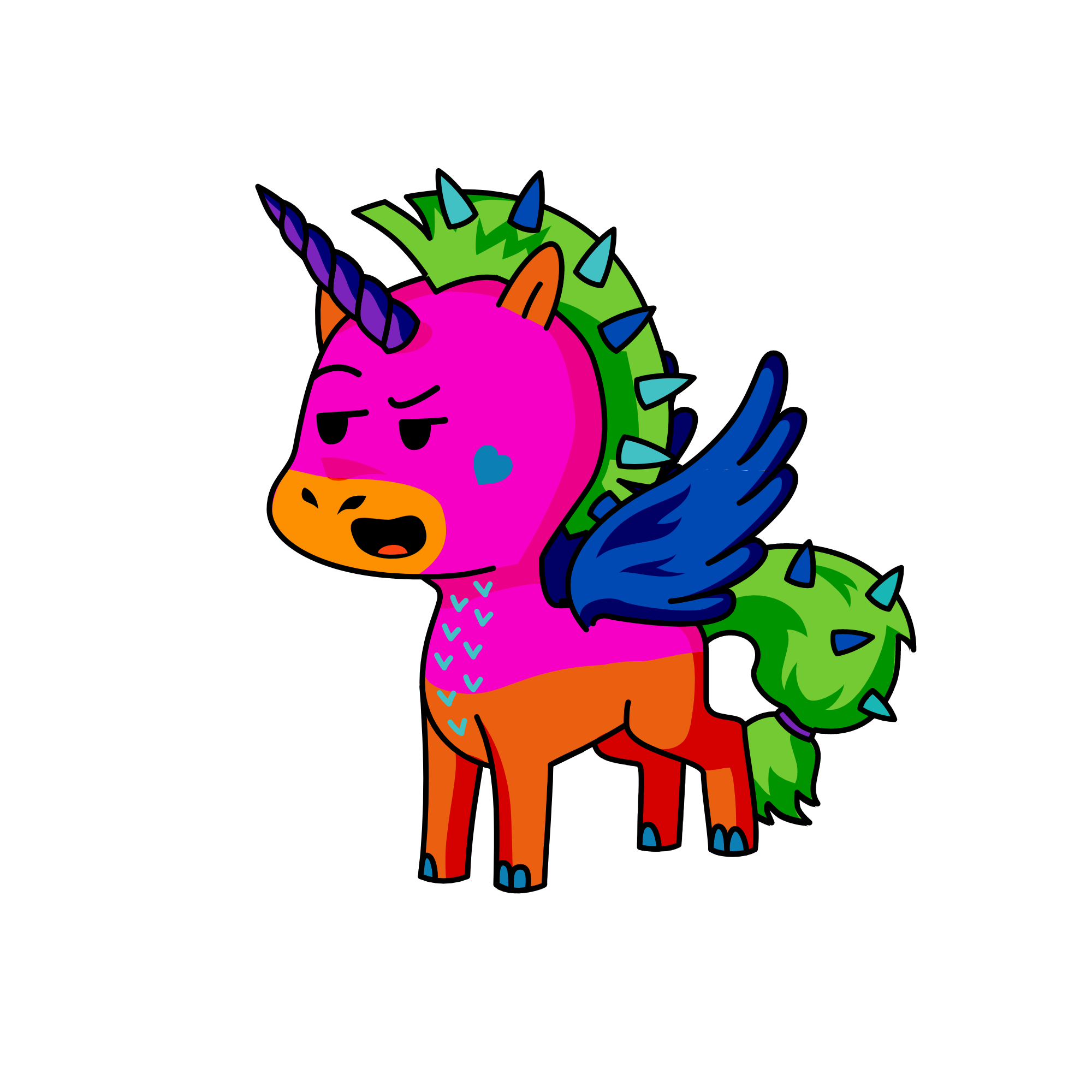 ahnaw, the unicorn