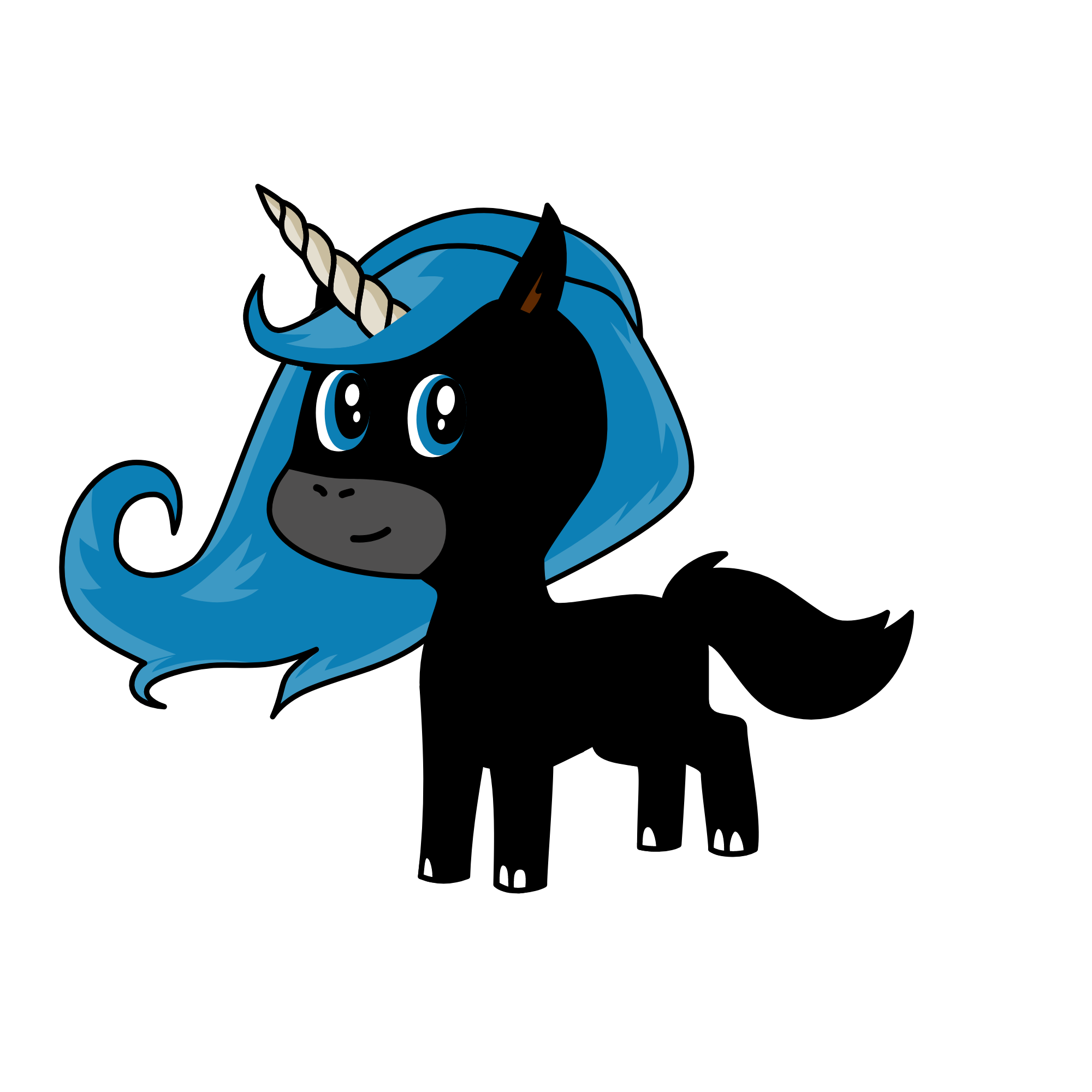 black queen , the unicorn