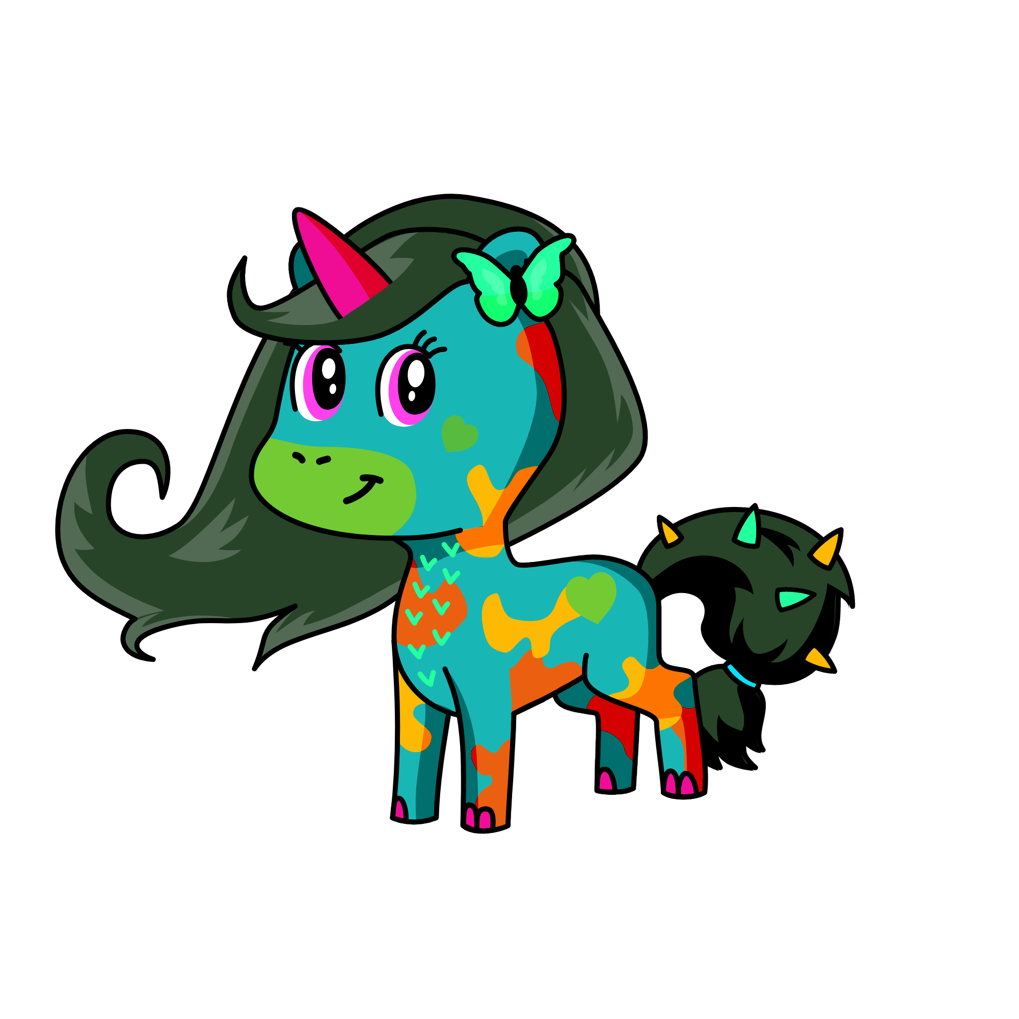 Lilly, the unicorn