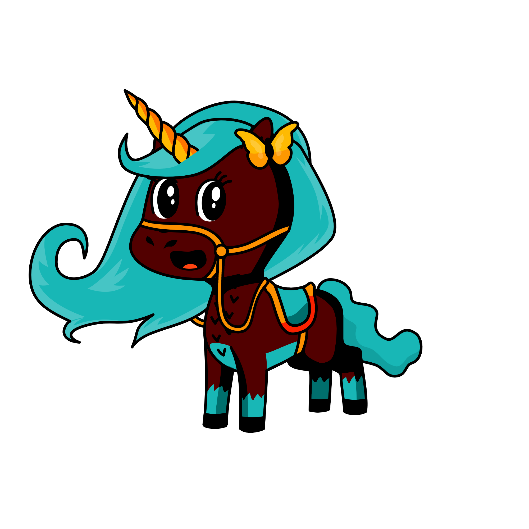 Dreamy, the unicorn