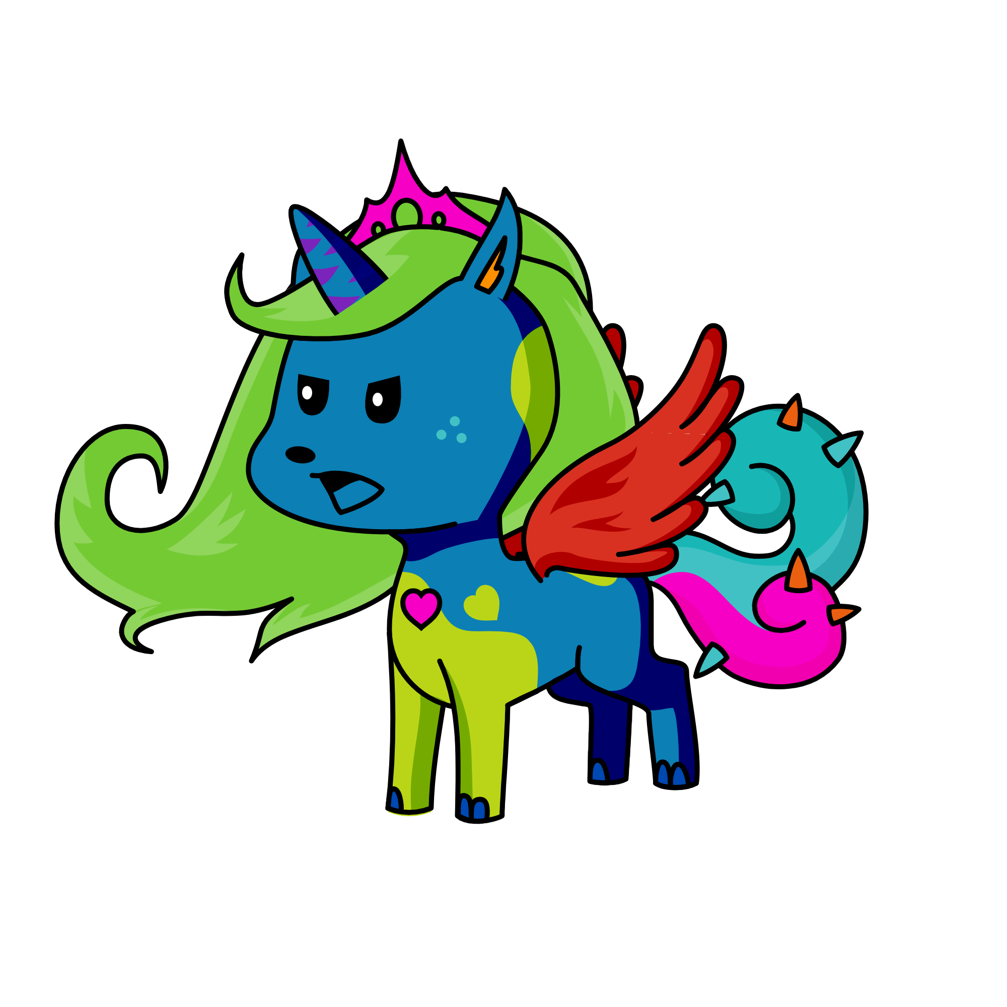 princess zoe, the unicorn