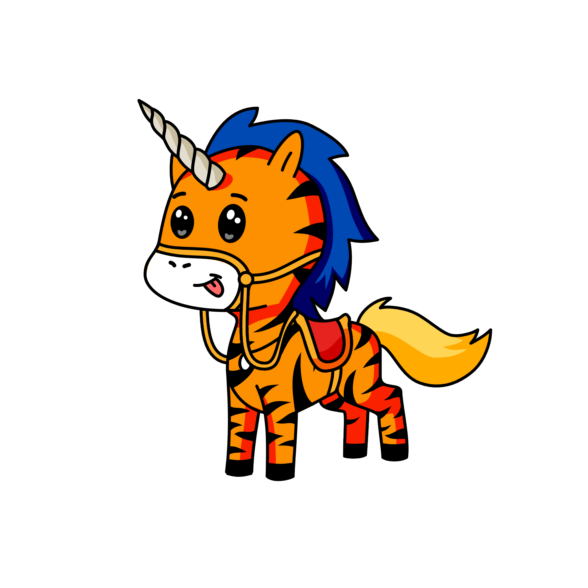 Zap, the unicorn