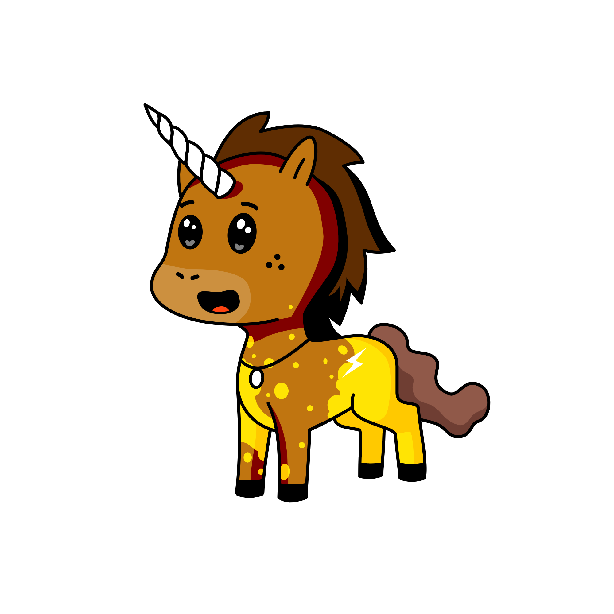 Ash, the unicorn