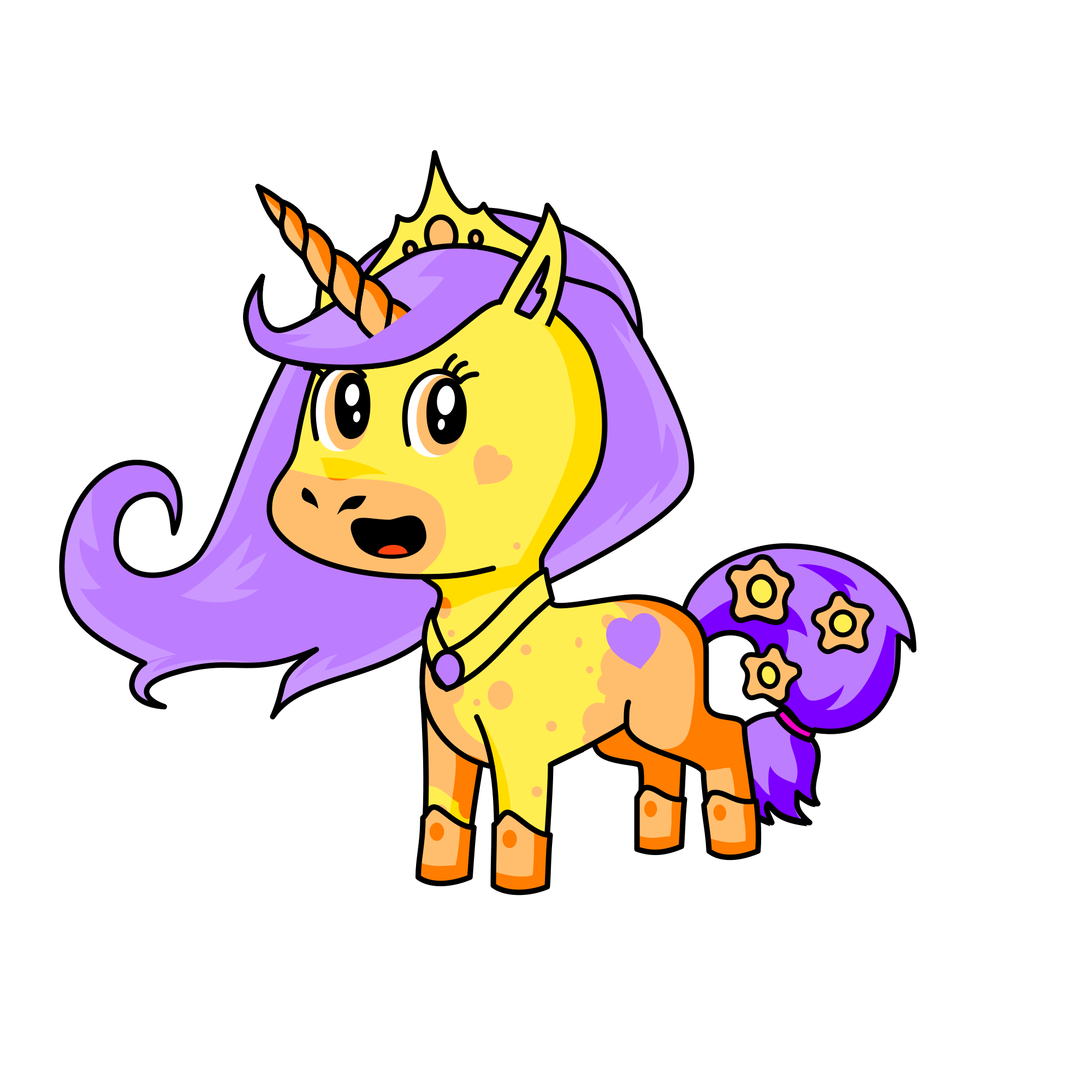 Brihana , the unicorn