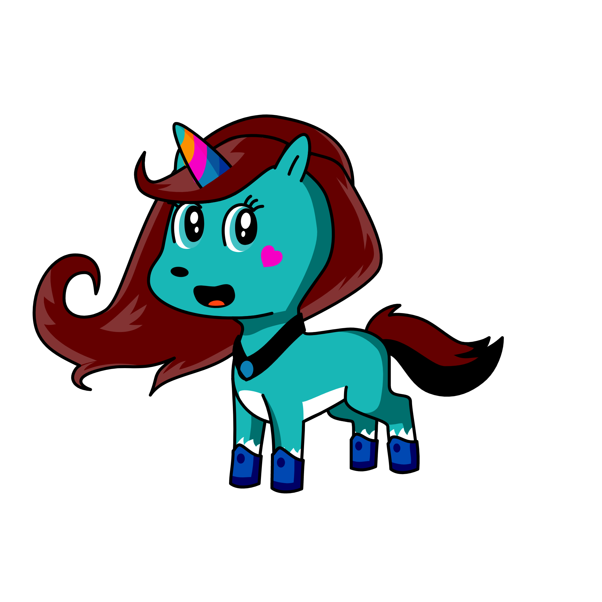 Maja, the unicorn