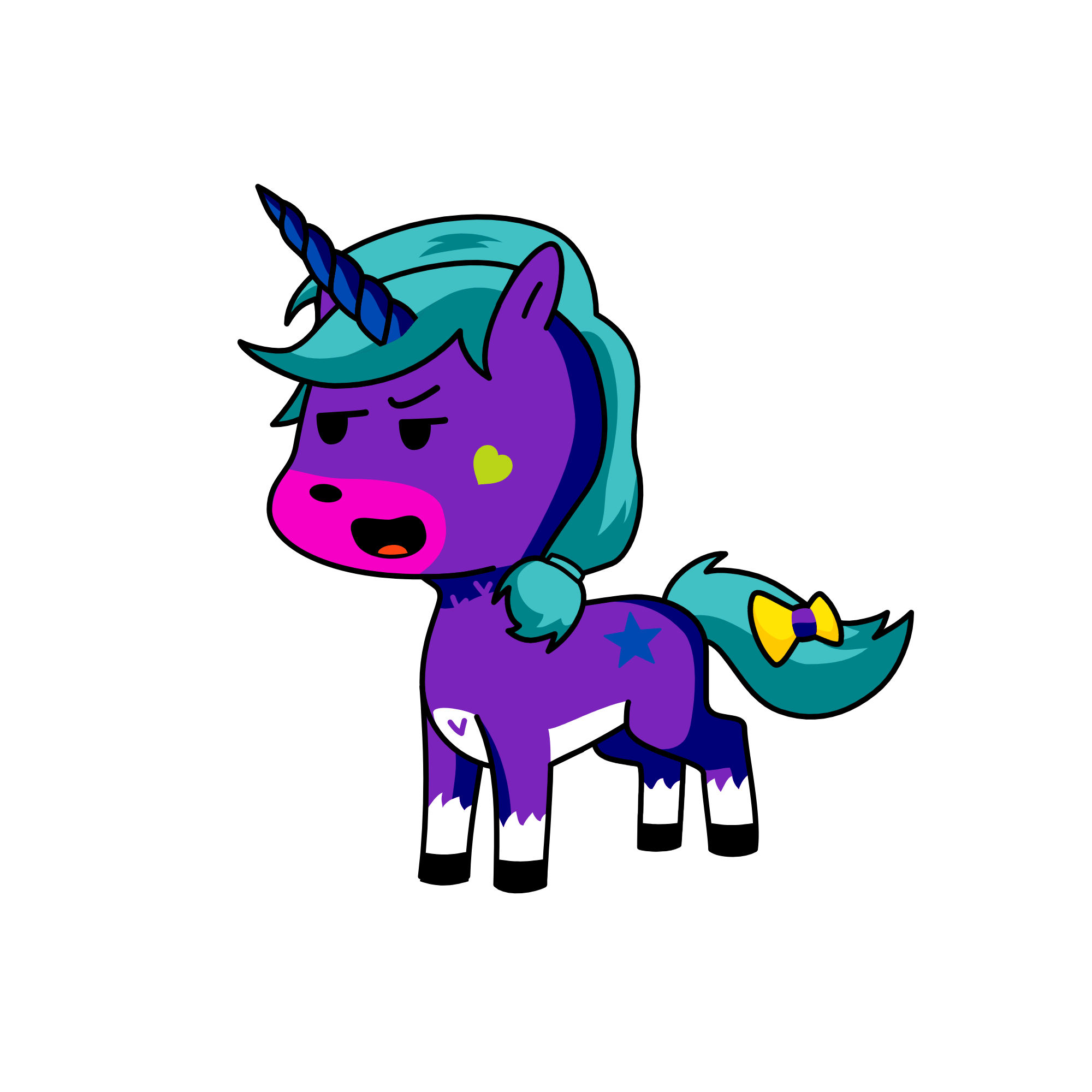 Tosha, the unicorn