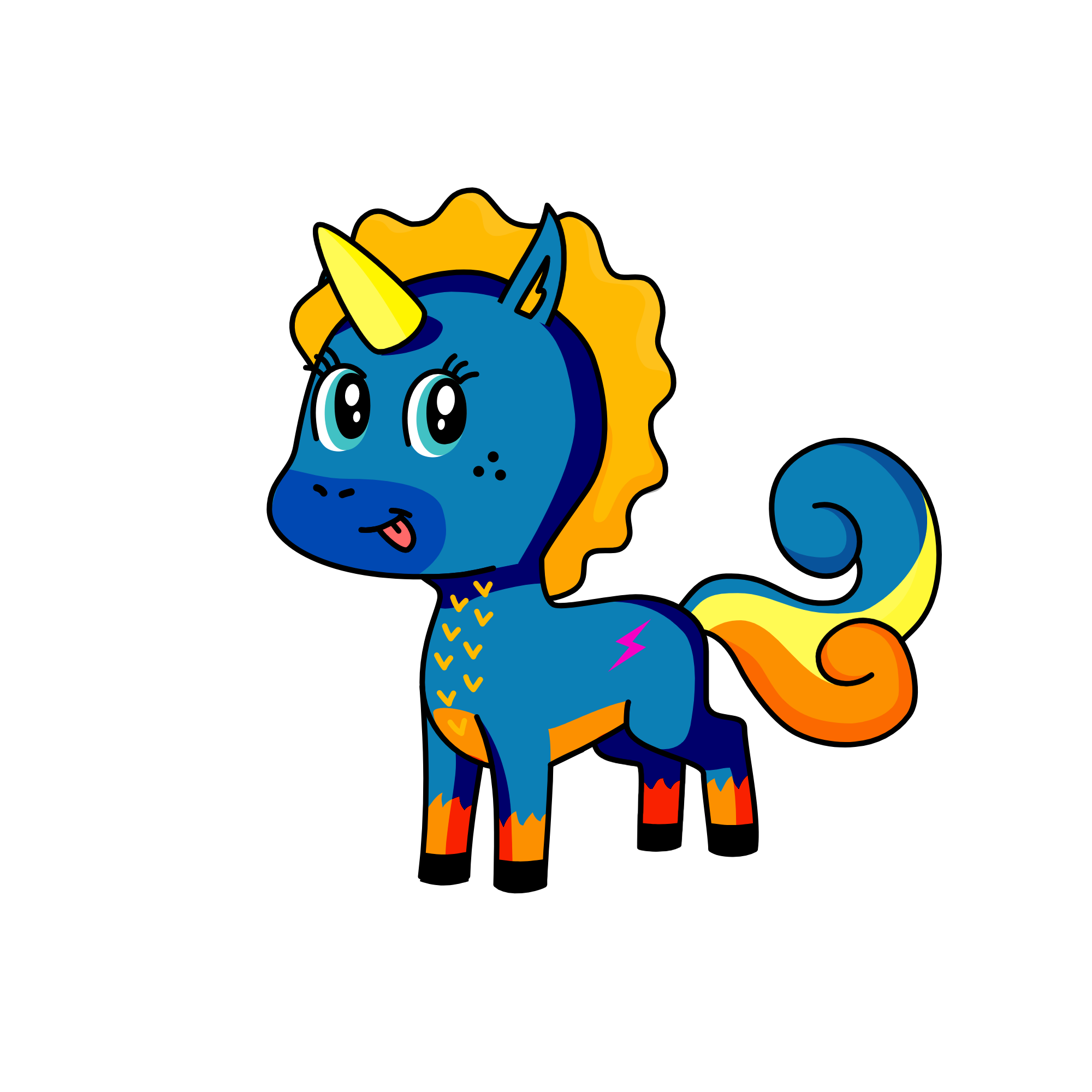 bvhjgy, the unicorn